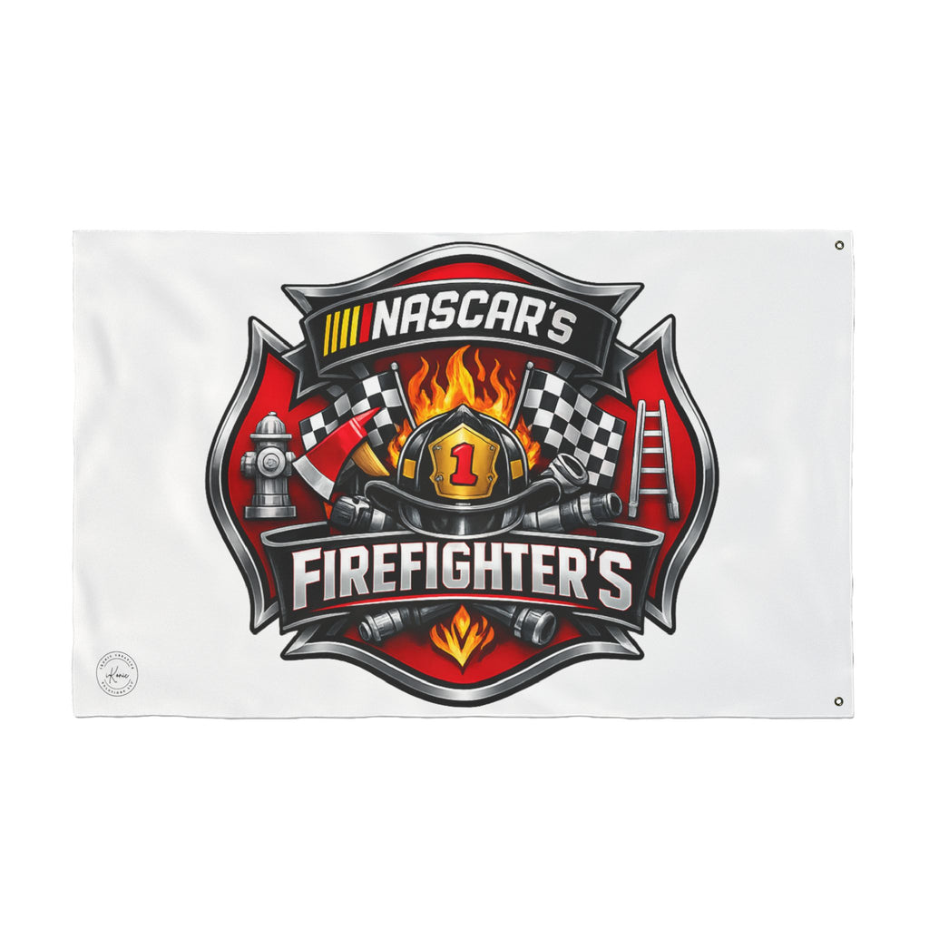 Firefighter Double Sided Flag
