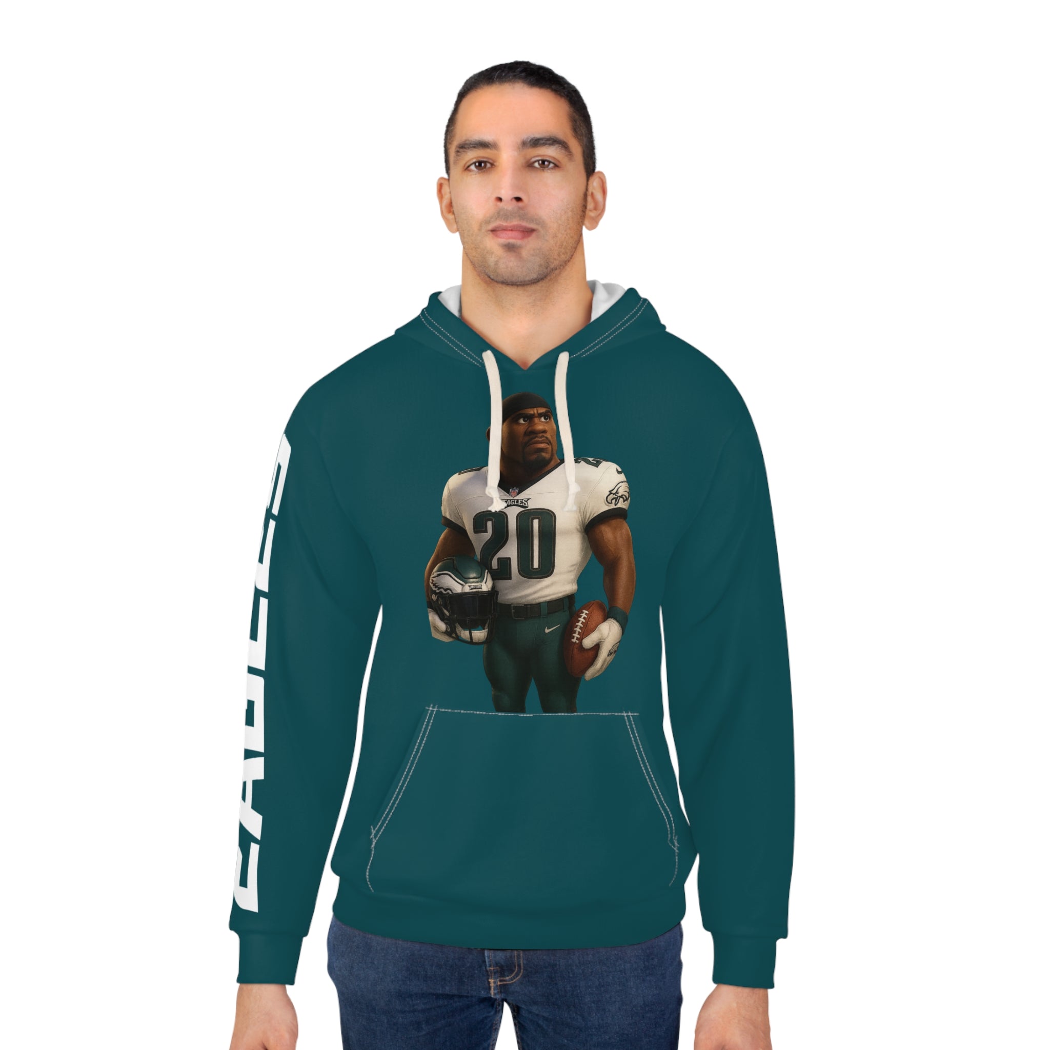 Brian Dawkins Unisex Pullover Hoodie (AOP)