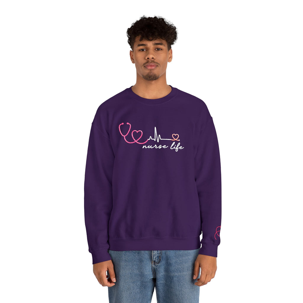 Nurse Life Unisex Crewneck Sweatshirt