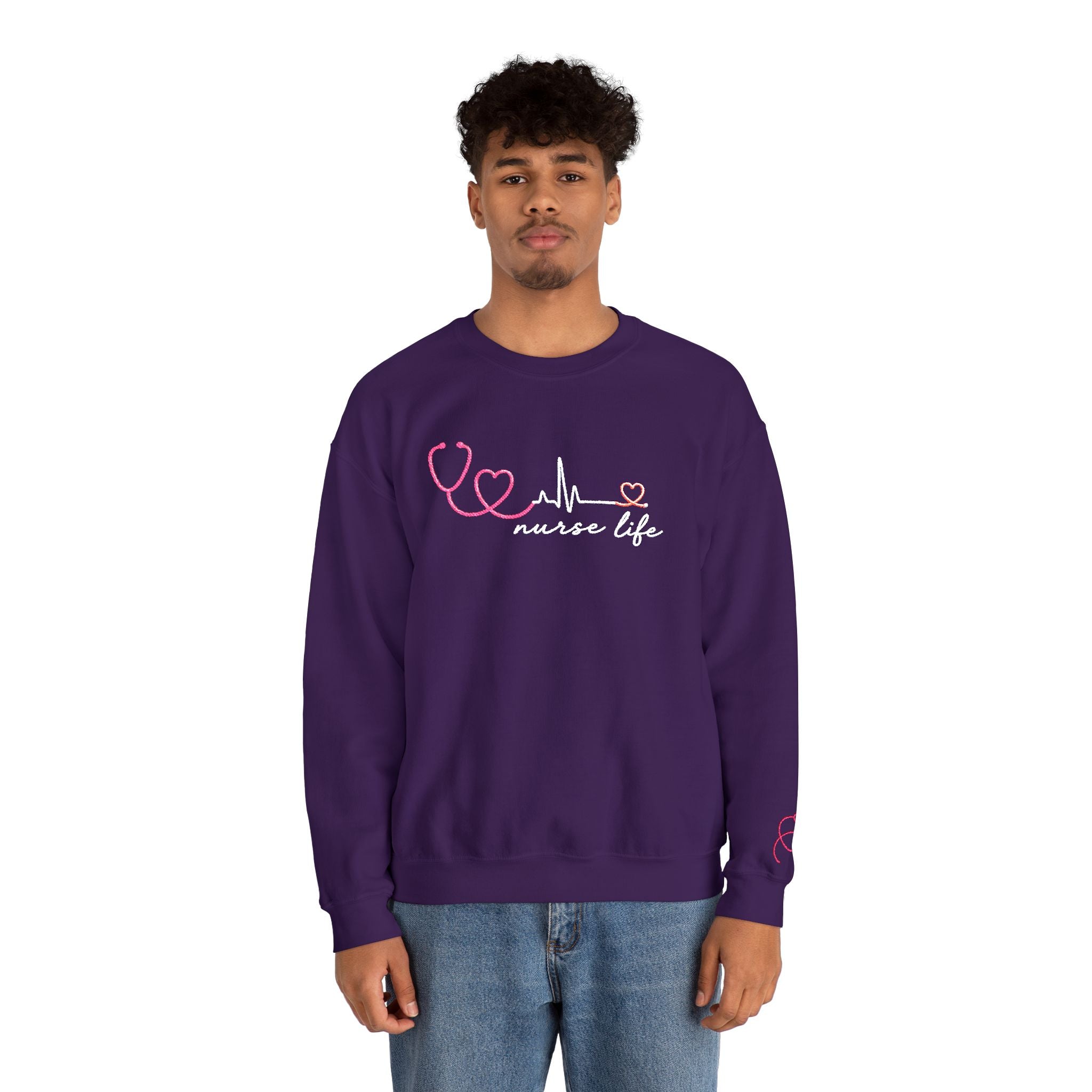 Nurse Life Unisex Crewneck Sweatshirt