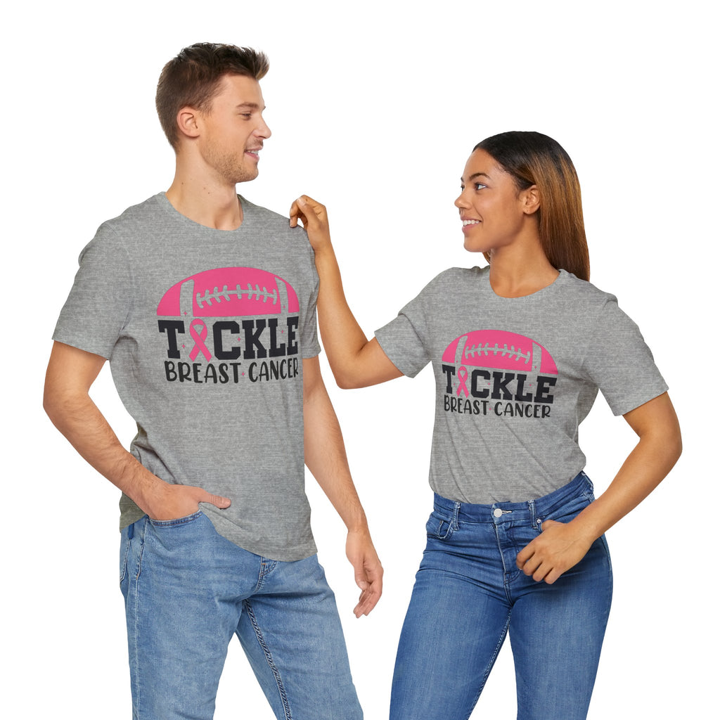Tackle Breast Cancer Unisex T-shirt