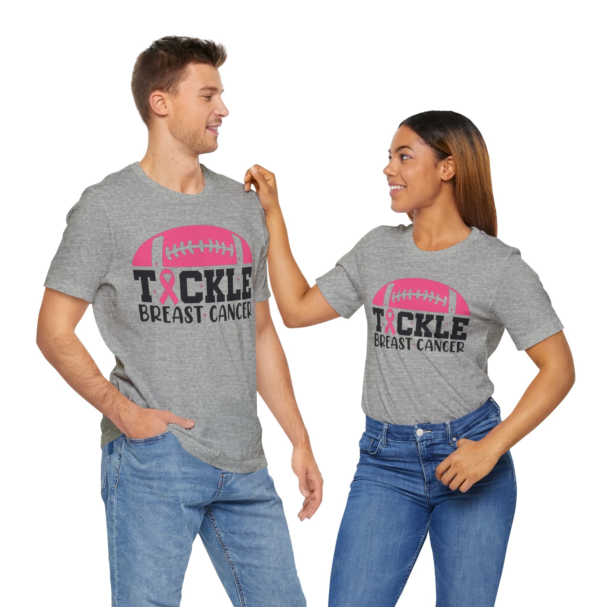Tackle Breast Cancer Unisex T-shirt