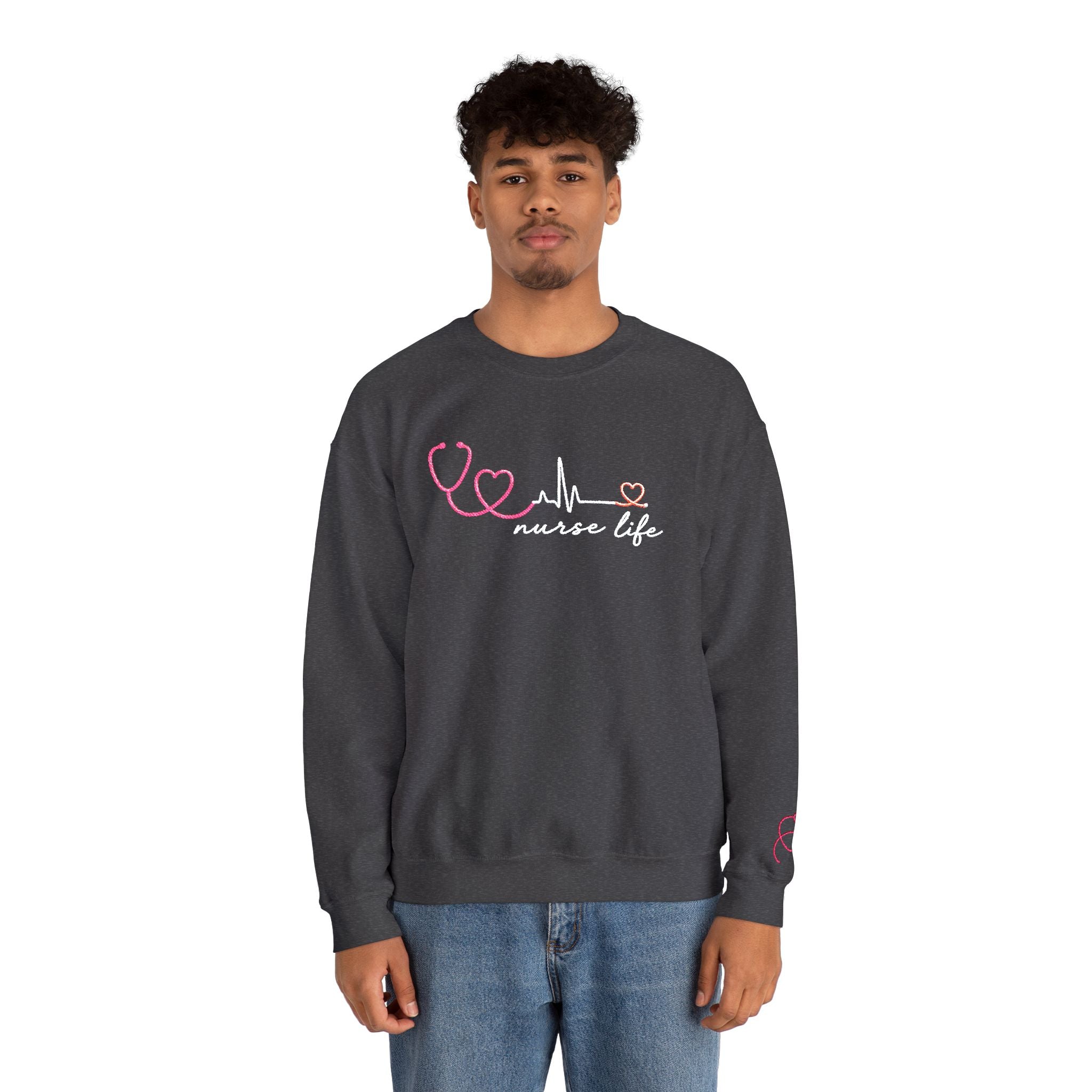 Nurse Life Unisex Crewneck Sweatshirt
