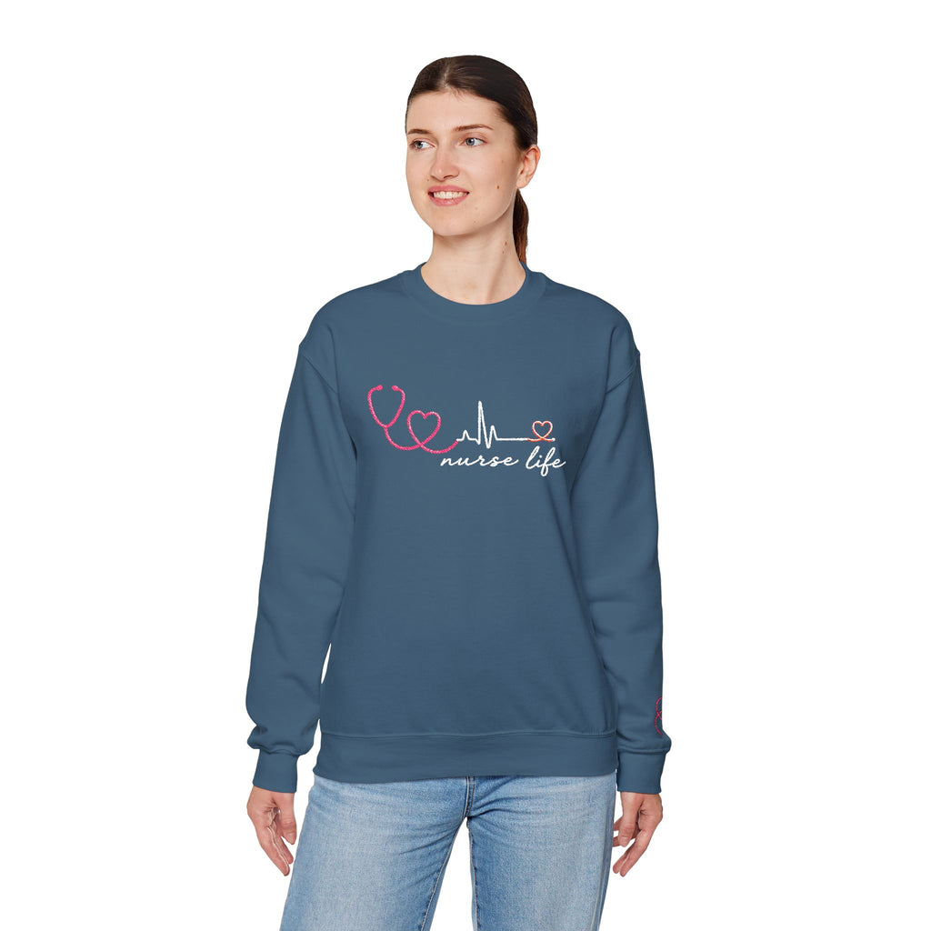 Nurse Life Unisex Crewneck Sweatshirt