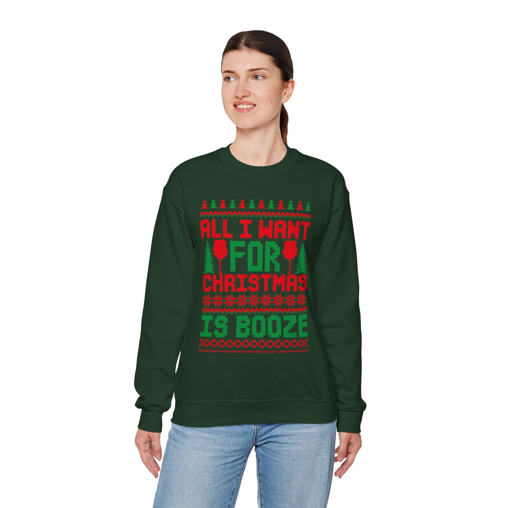 Booze Unisex Sweatshirt