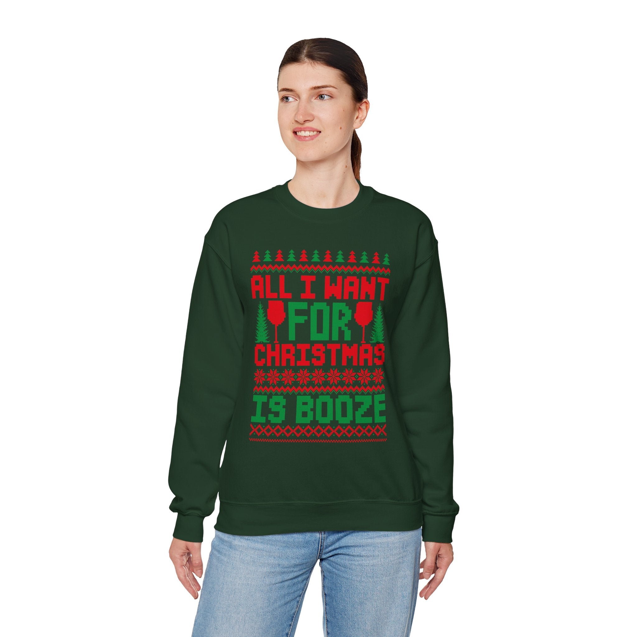 Booze Unisex Sweatshirt
