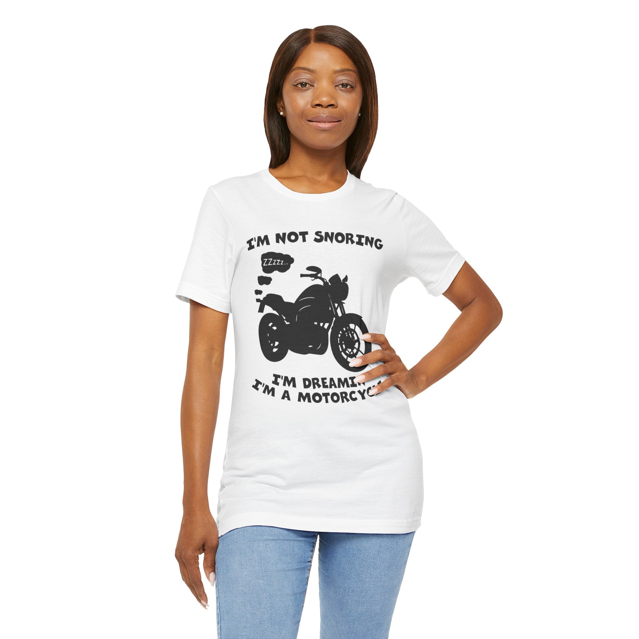 Snoring Motorcycle Unisex T-Shirt