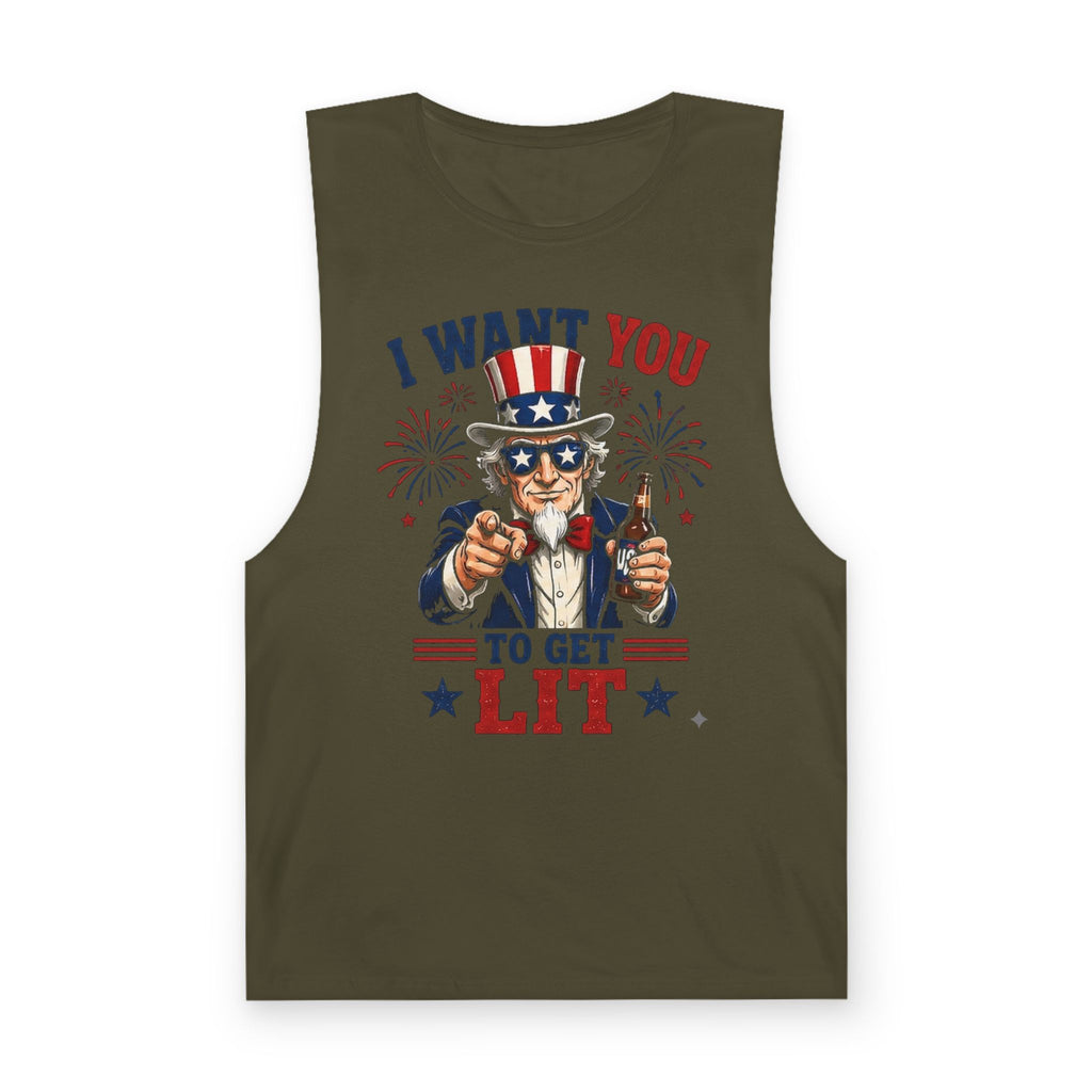 Uncle Sam Unisex Tank Top