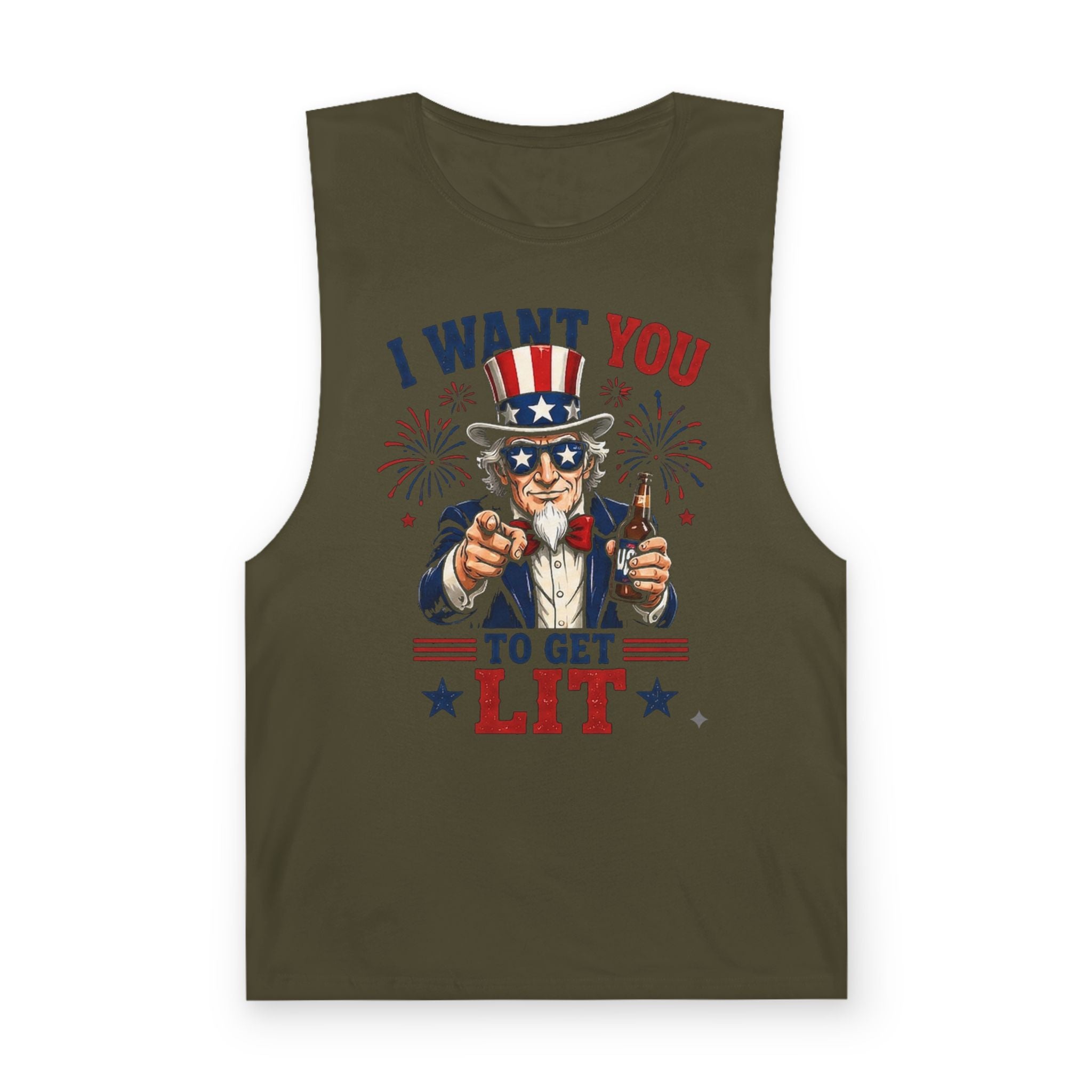 Uncle Sam Unisex Tank Top