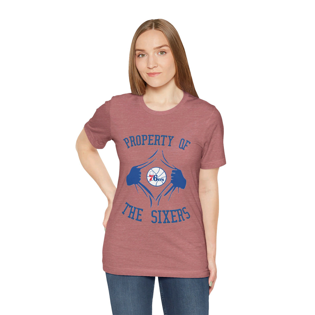 Property Of The Sixers Tee