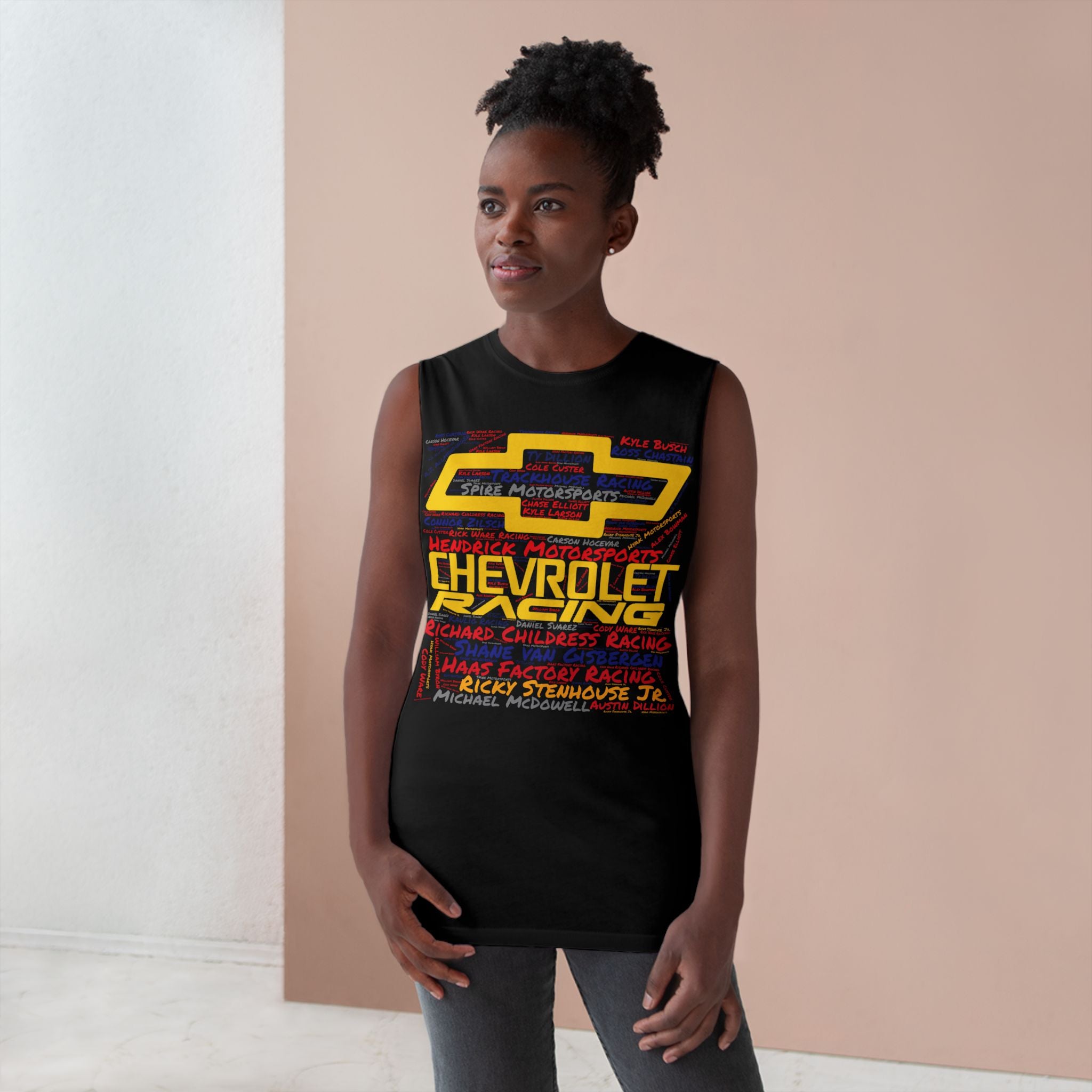 Chevy Racing Unisex Cut-Off Tank
