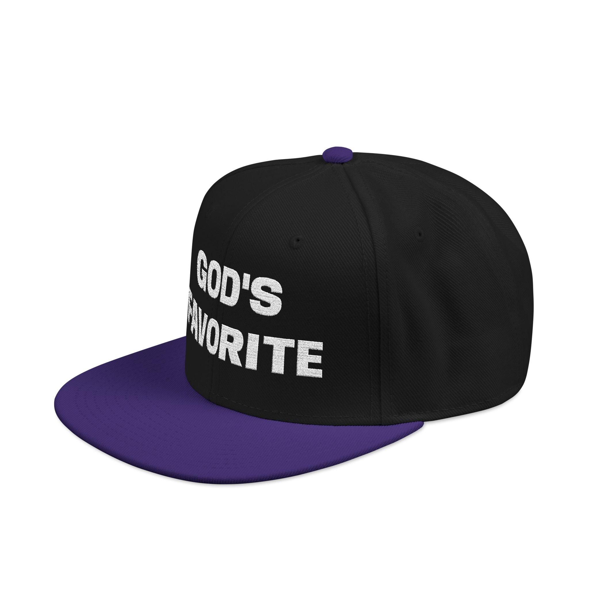 God's Favorite Personalized Snapback (Embroidery)