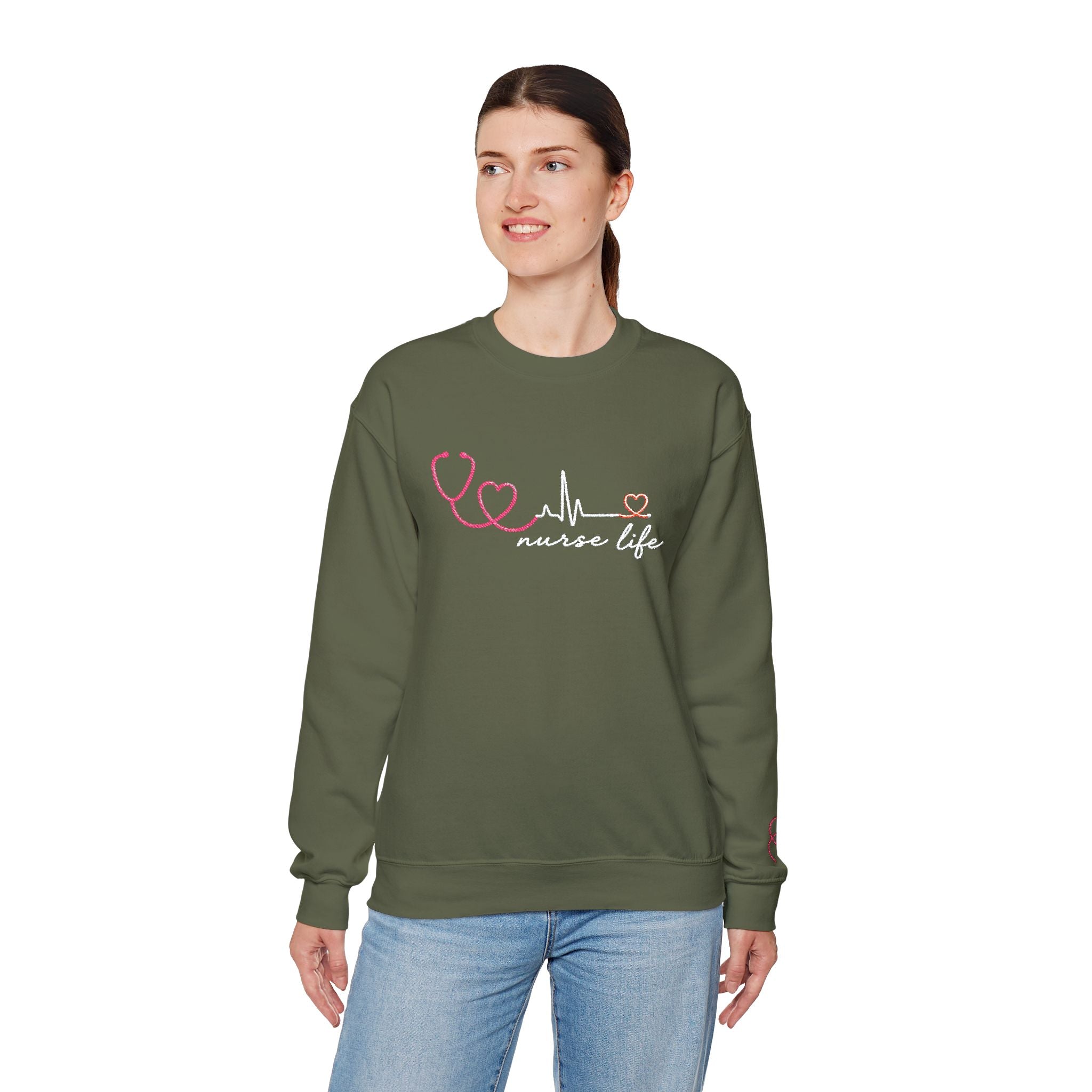 Nurse Life Unisex Crewneck Sweatshirt