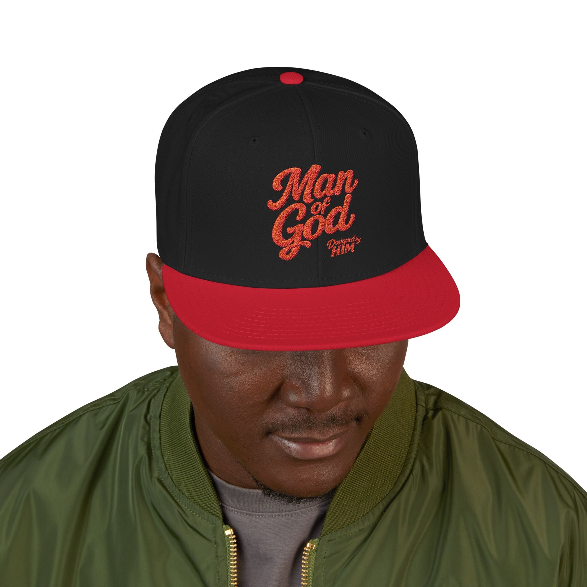 Man of God Snapback (Embroidery)