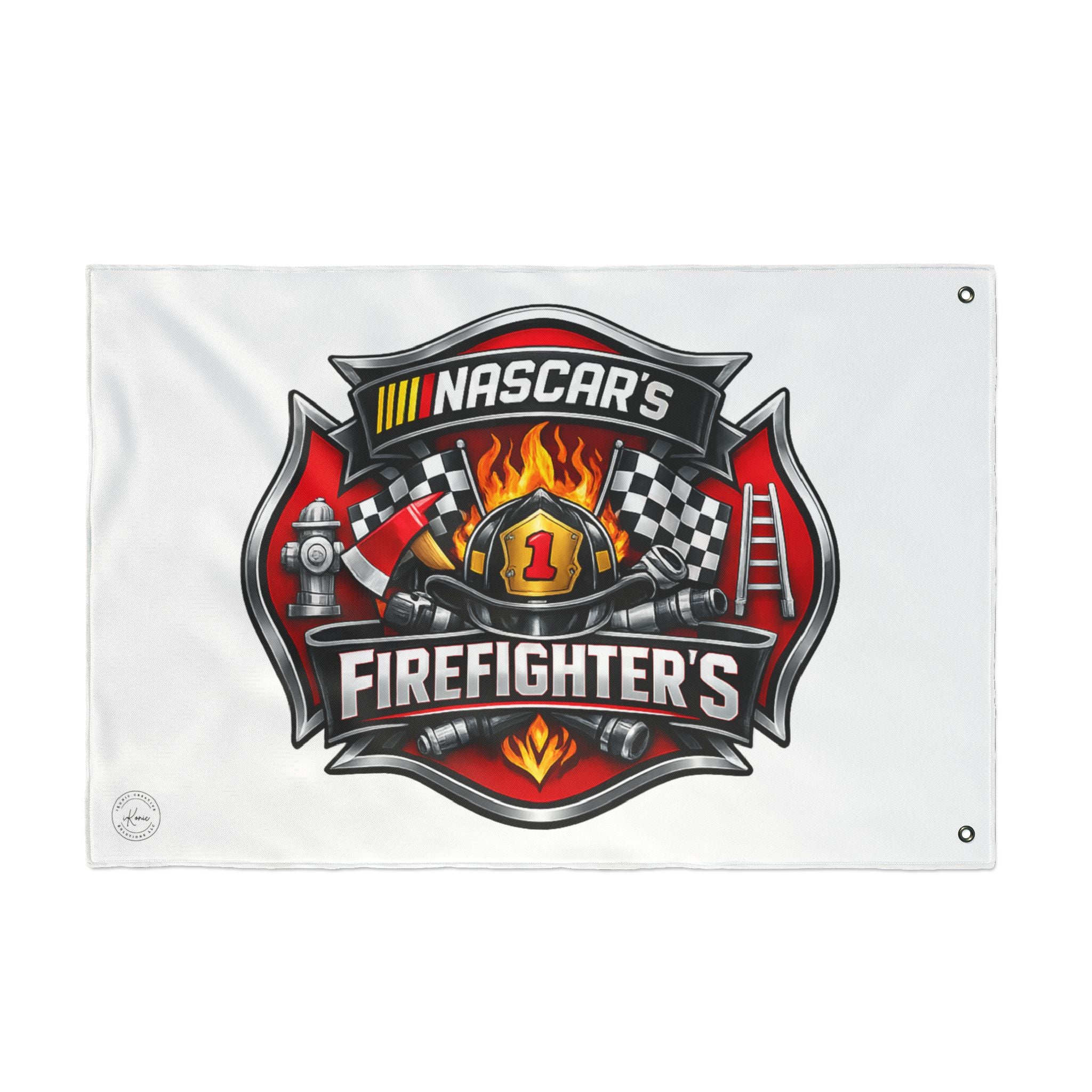 Firefighter Double Sided Flag
