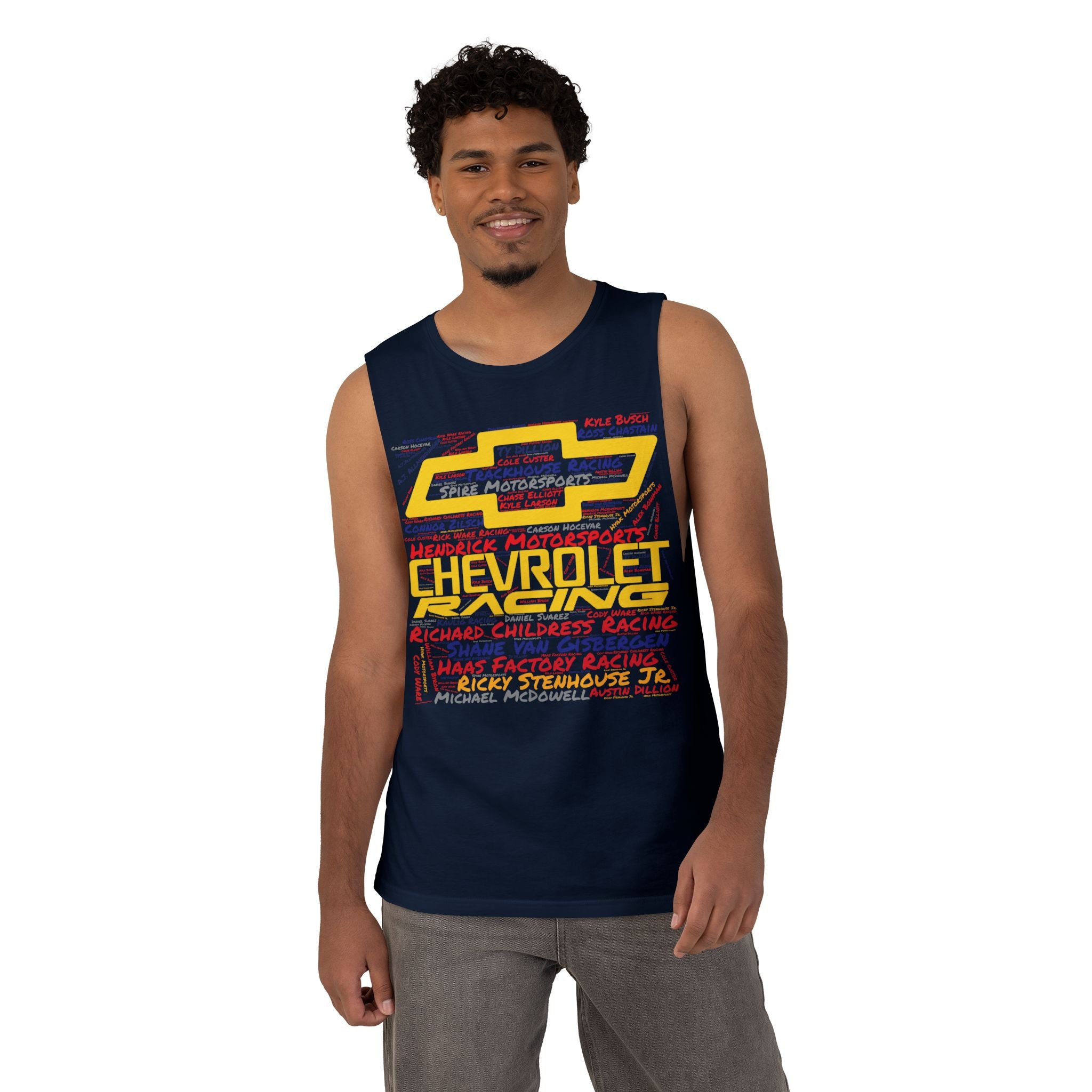 Chevy Racing Unisex Cut-Off Tank