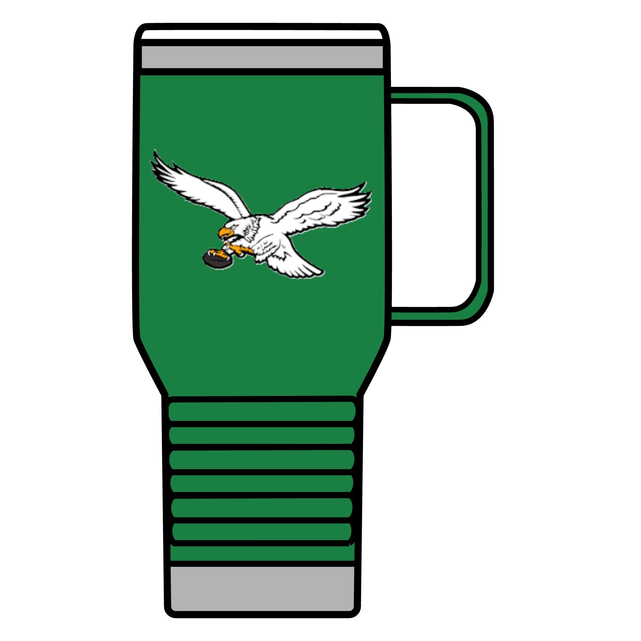 Retro Eagles Travel Mug, 20oz