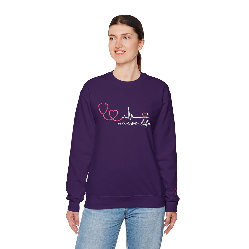 Nurse Life Unisex Crewneck Sweatshirt