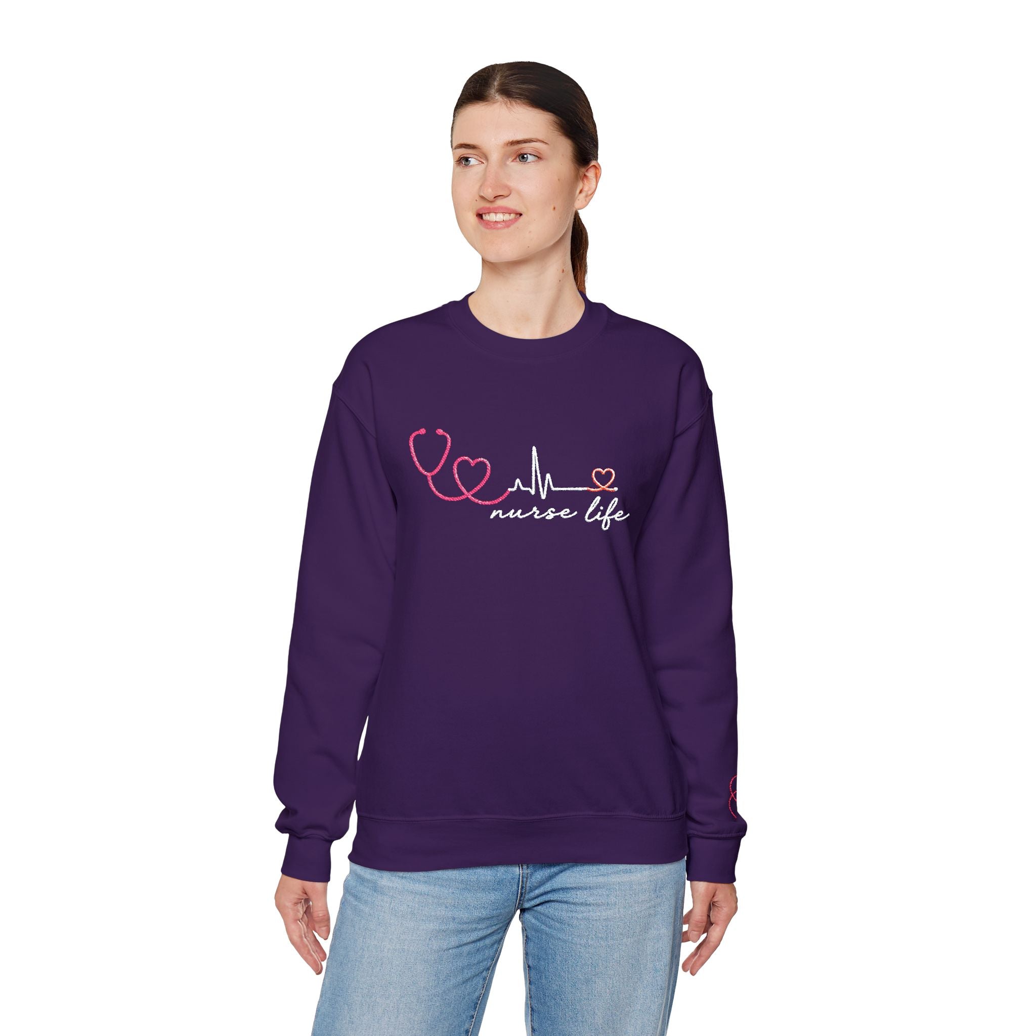 Nurse Life Unisex Crewneck Sweatshirt