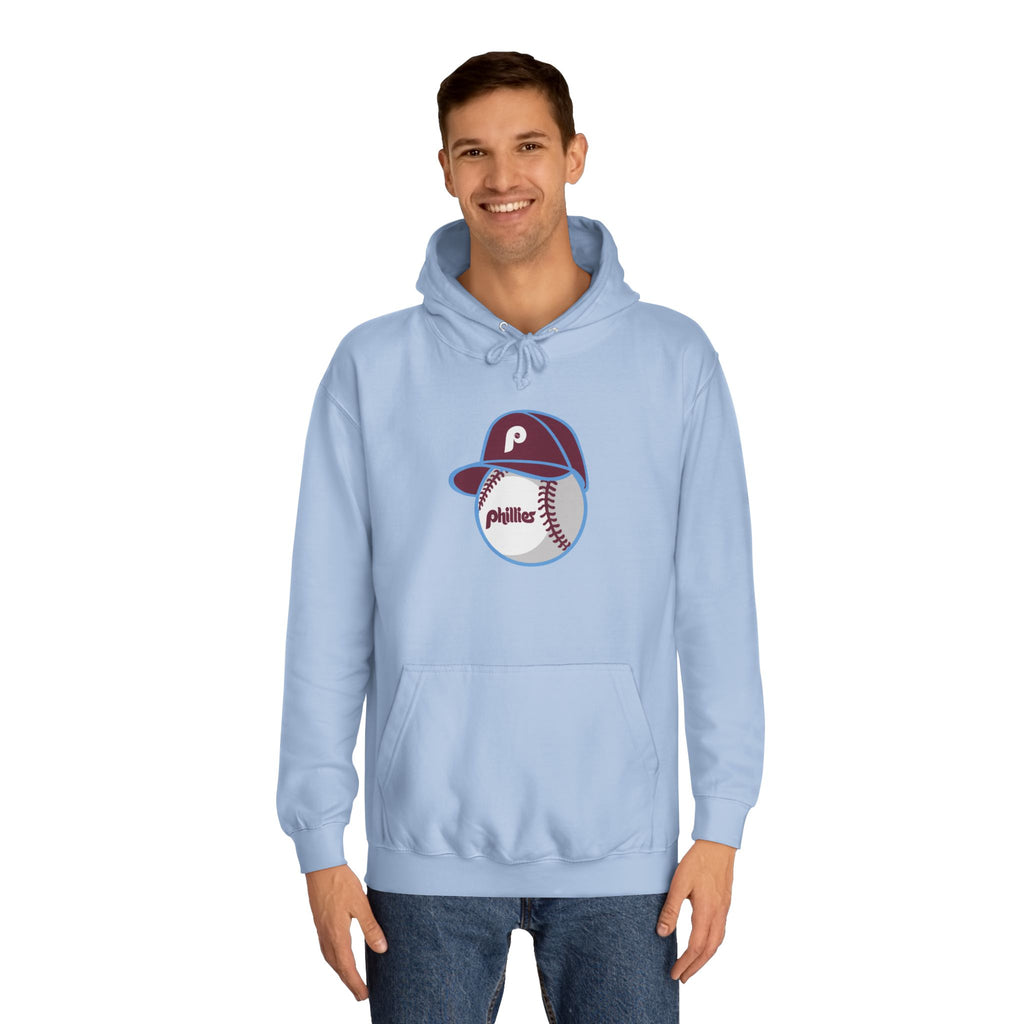 Retro Phillies Ball Hoodie