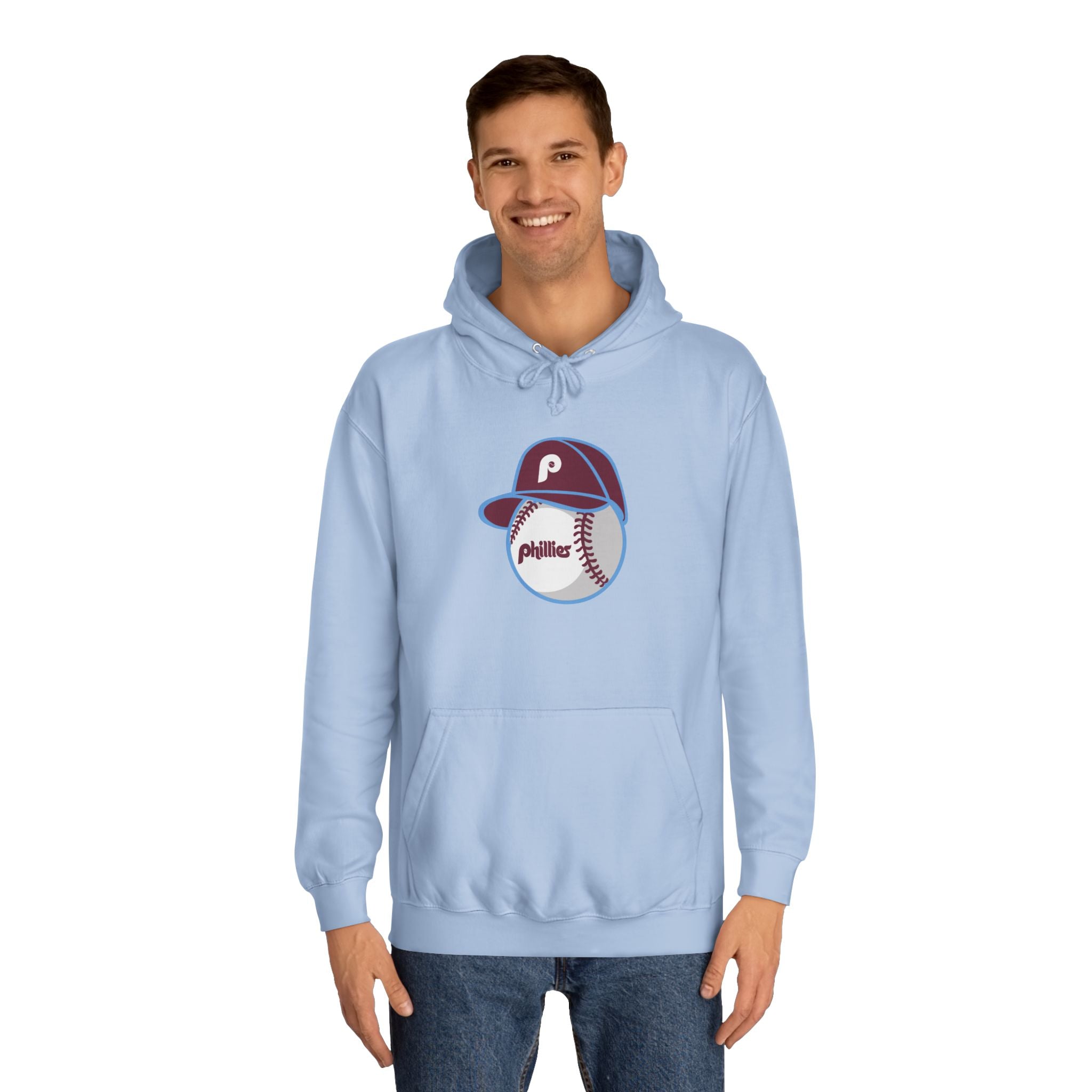 Retro Phillies Ball Hoodie