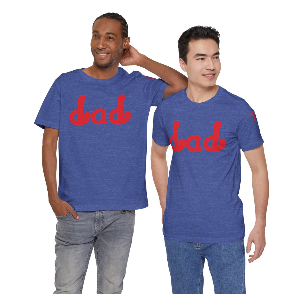 Phillies Dad (Red) Short Sleeve Tee