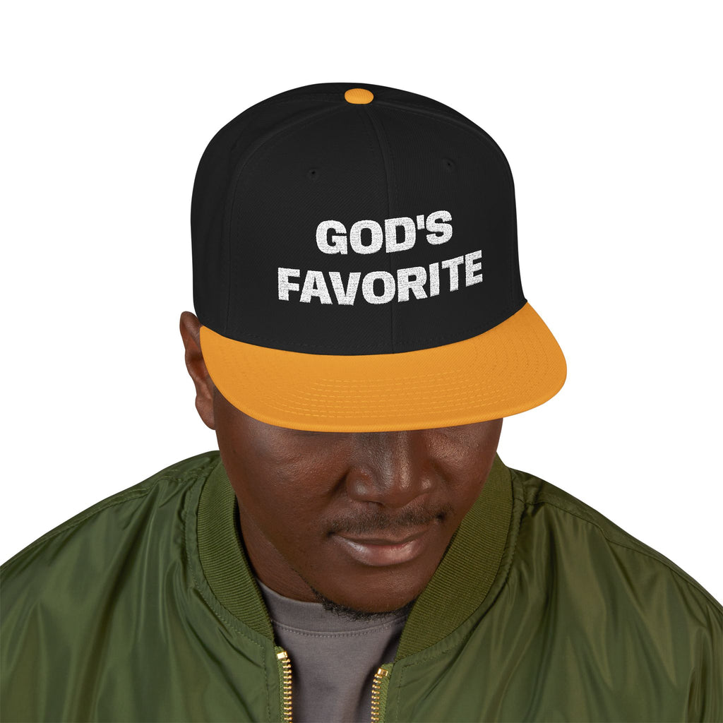 God's Favorite Personalized Snapback (Embroidery)