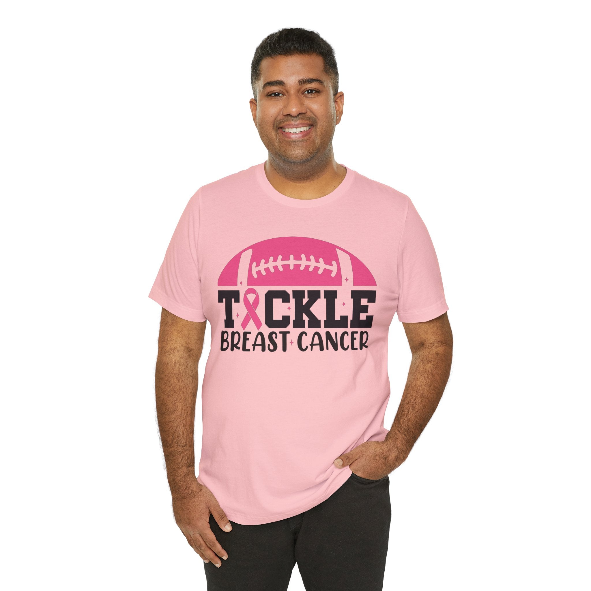 Tackle Breast Cancer Unisex T-shirt