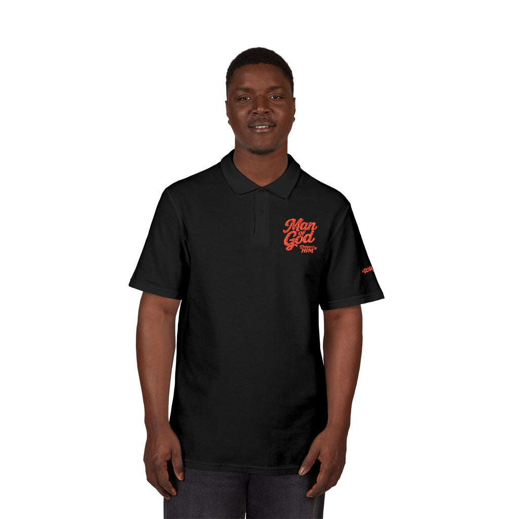 Man of God Polo Shirt (Embroidery)