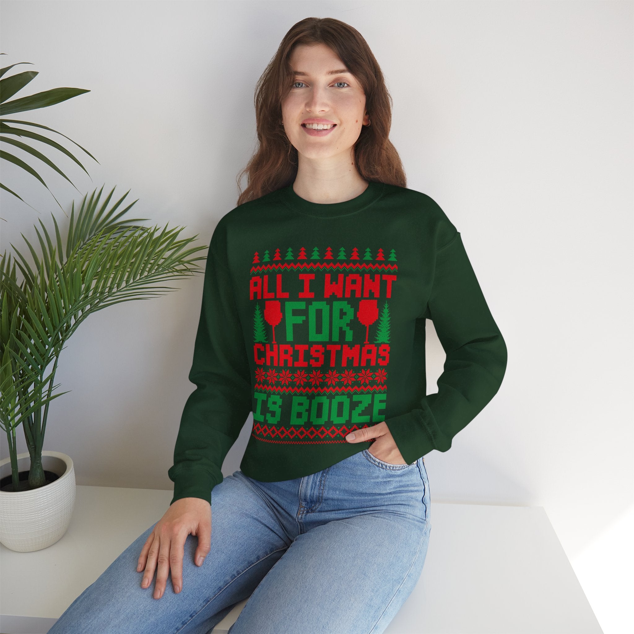 Booze Unisex Sweatshirt