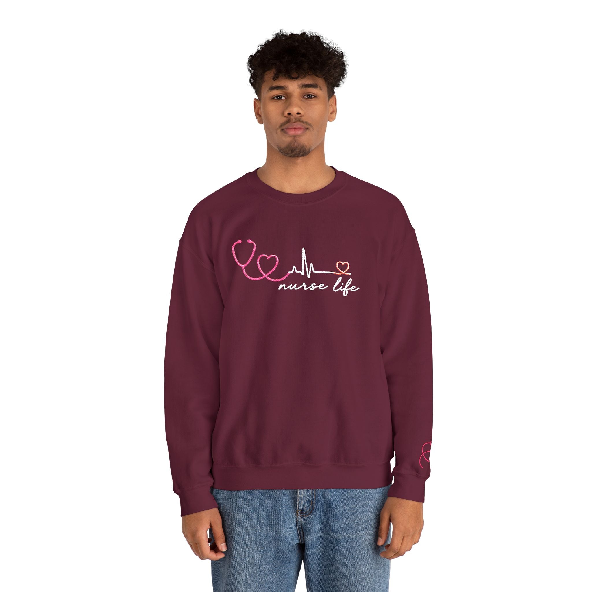 Nurse Life Unisex Crewneck Sweatshirt