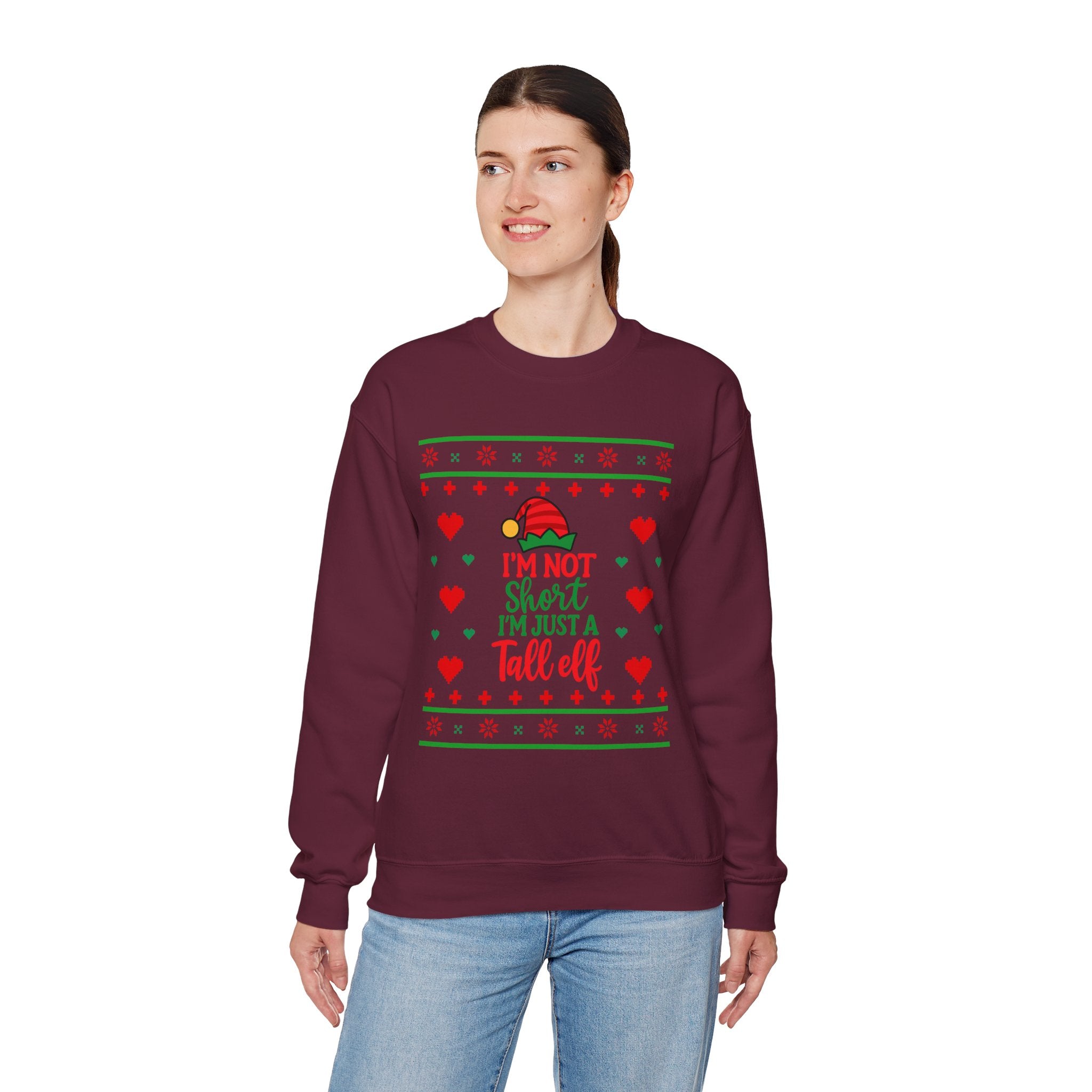 Tall Elf Unisex Sweatshirt