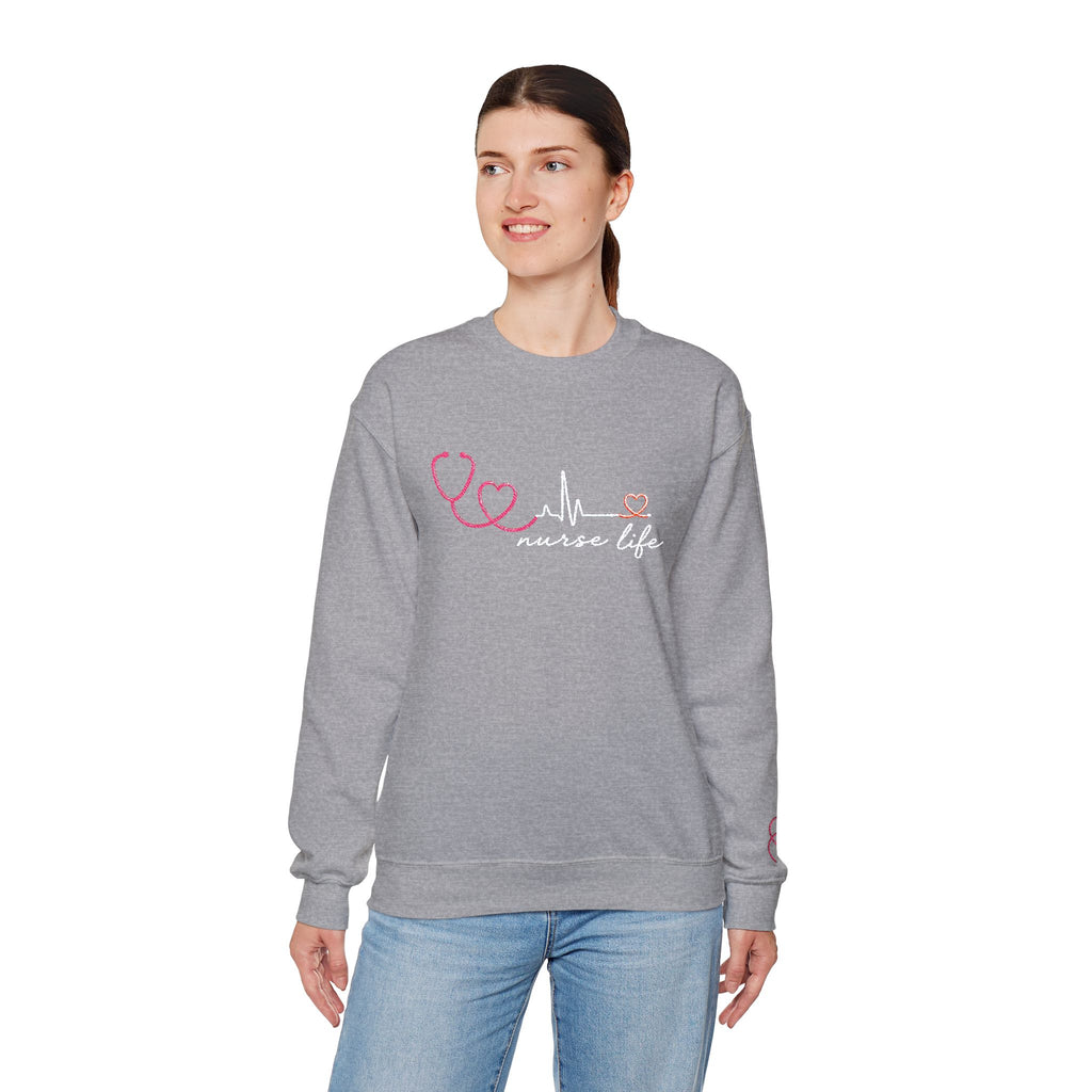 Nurse Life Unisex Crewneck Sweatshirt