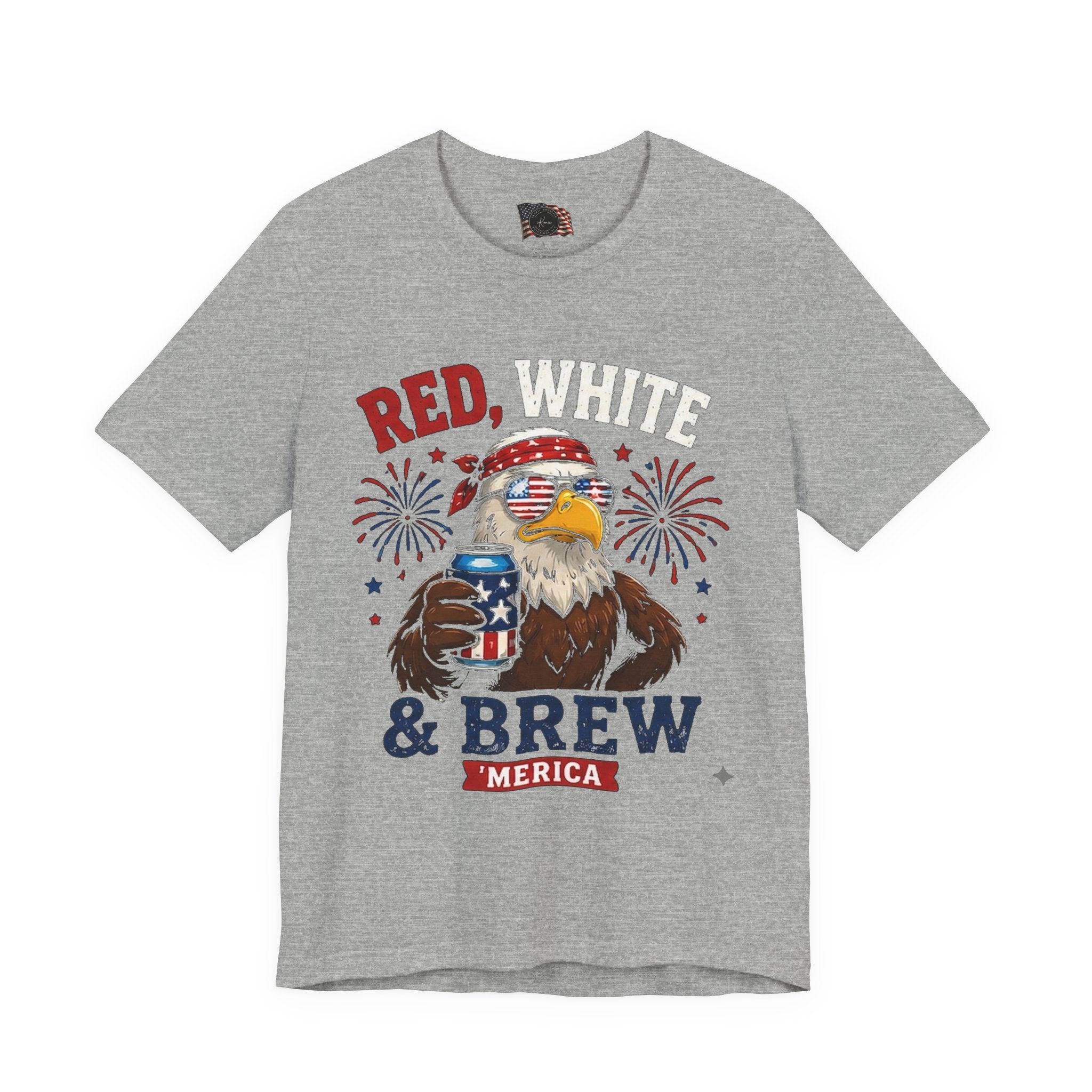 Red, White, & Brew Unisex T-shirt