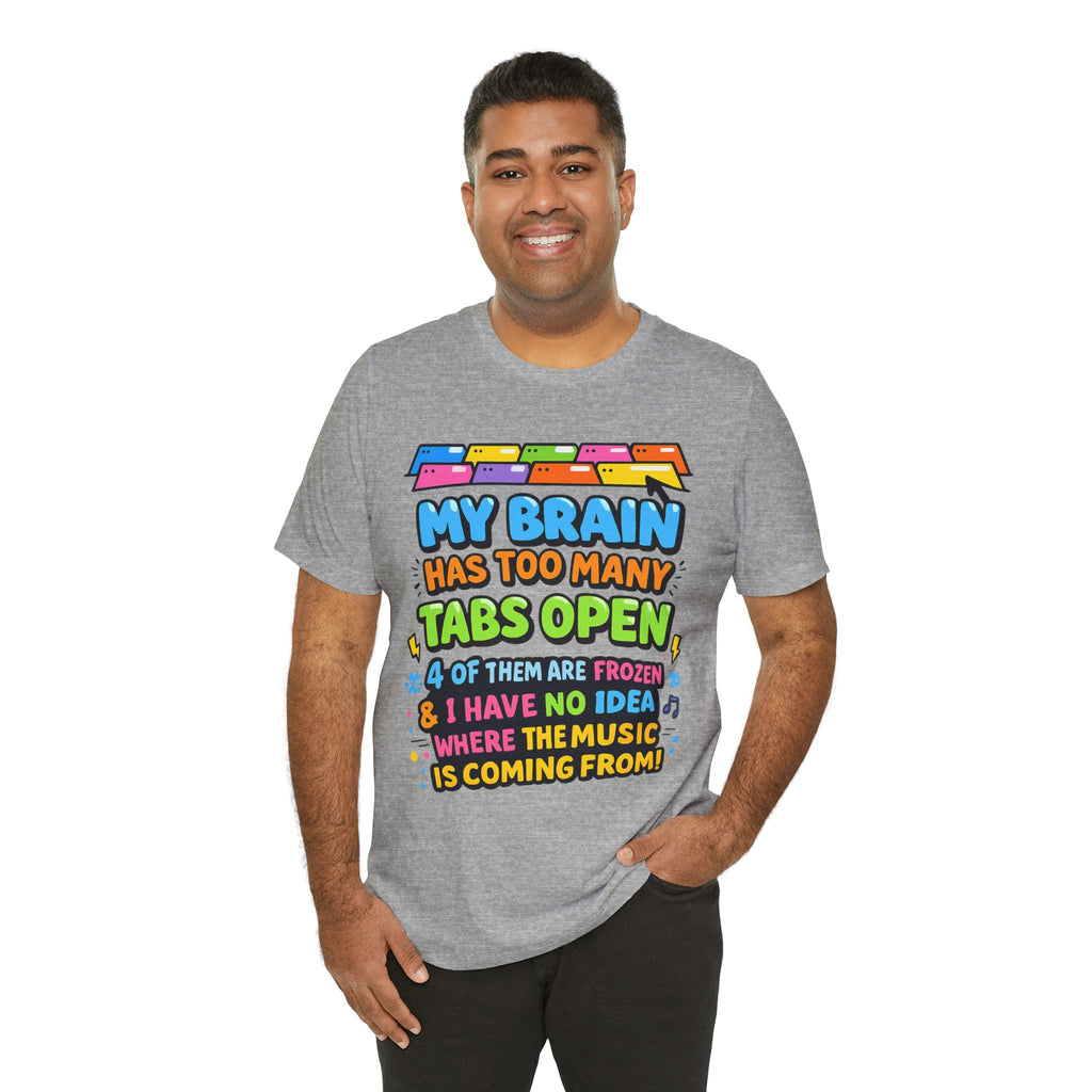 Open Tab Unisex Short Sleeve Tee