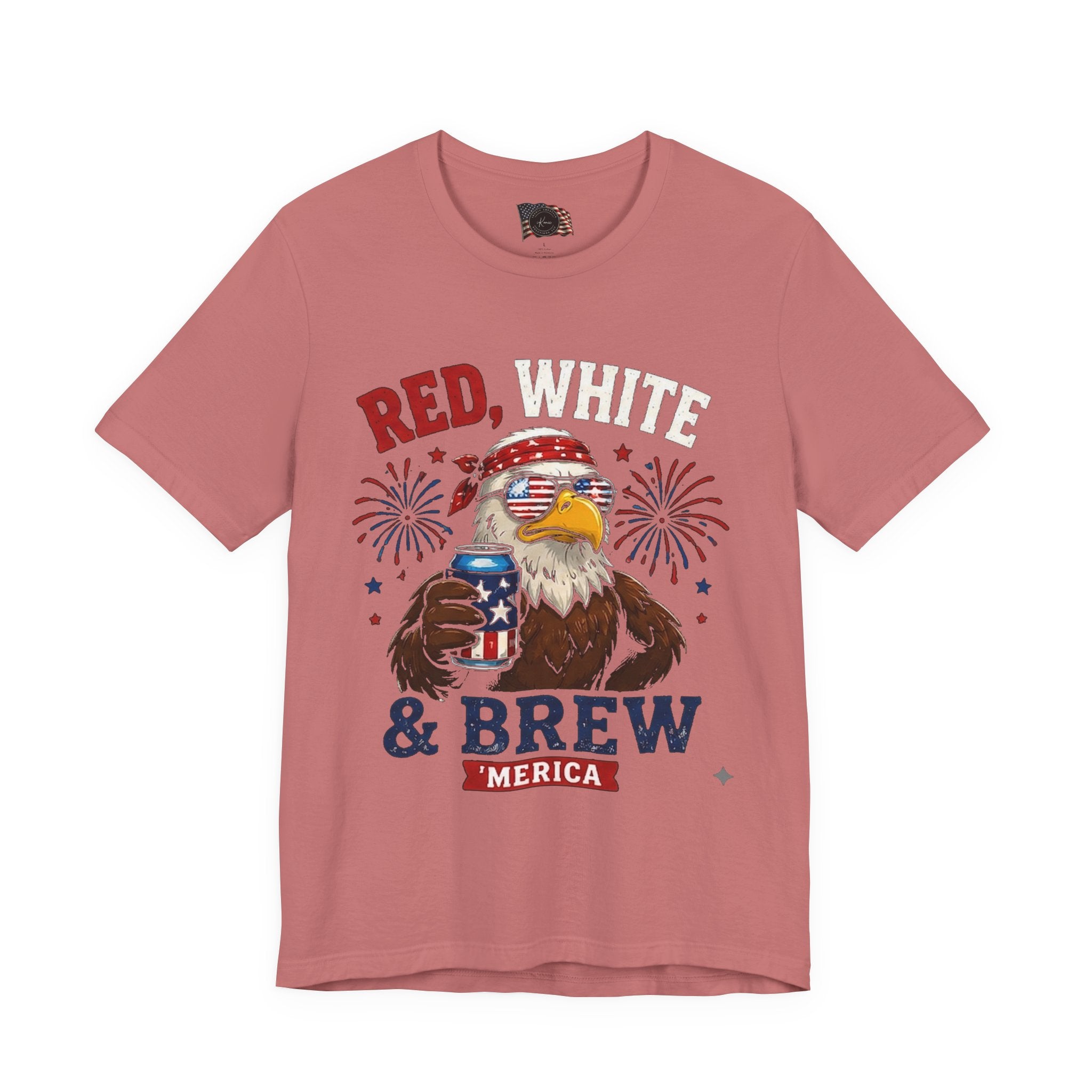 Red, White, & Brew Unisex T-shirt
