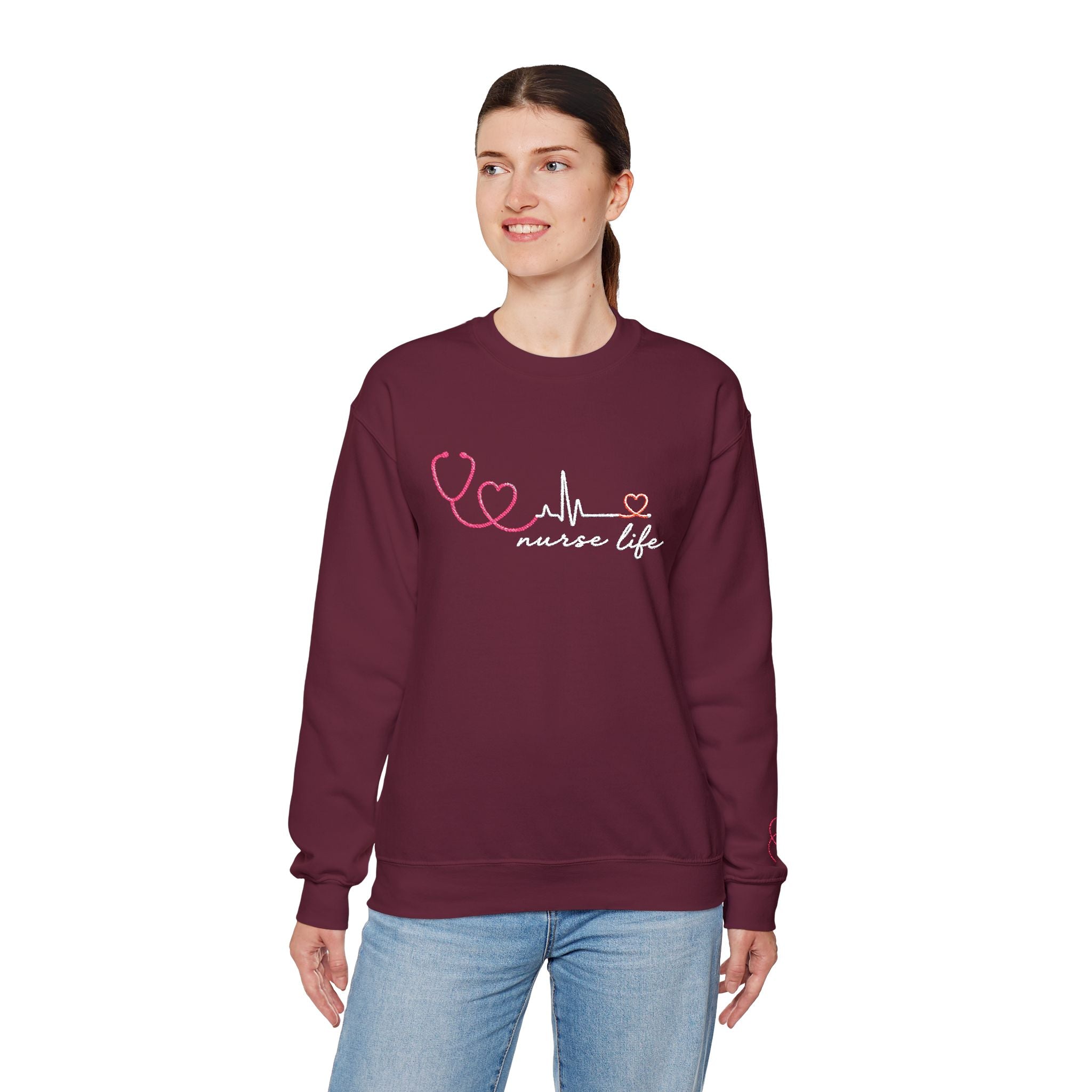 Nurse Life Unisex Crewneck Sweatshirt