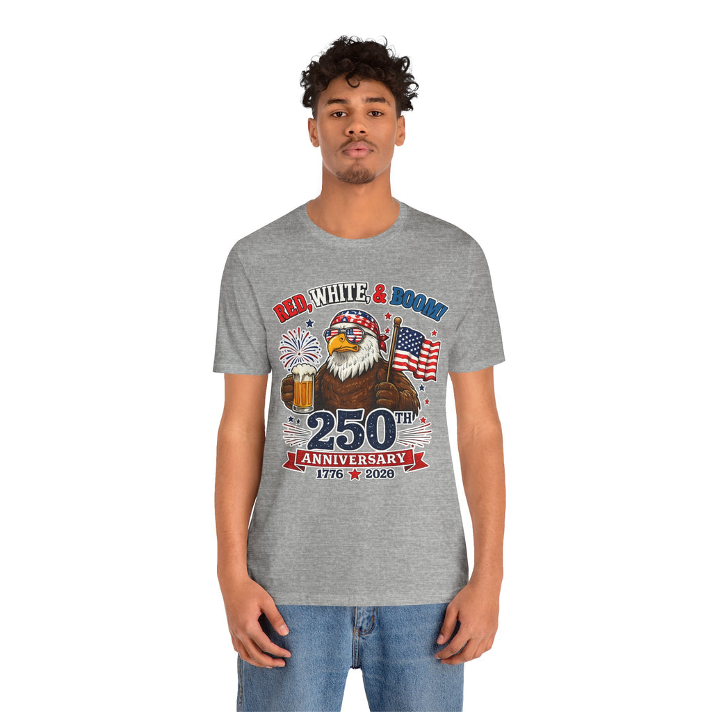 Red, Boom, & Boom Unisex T-shirt