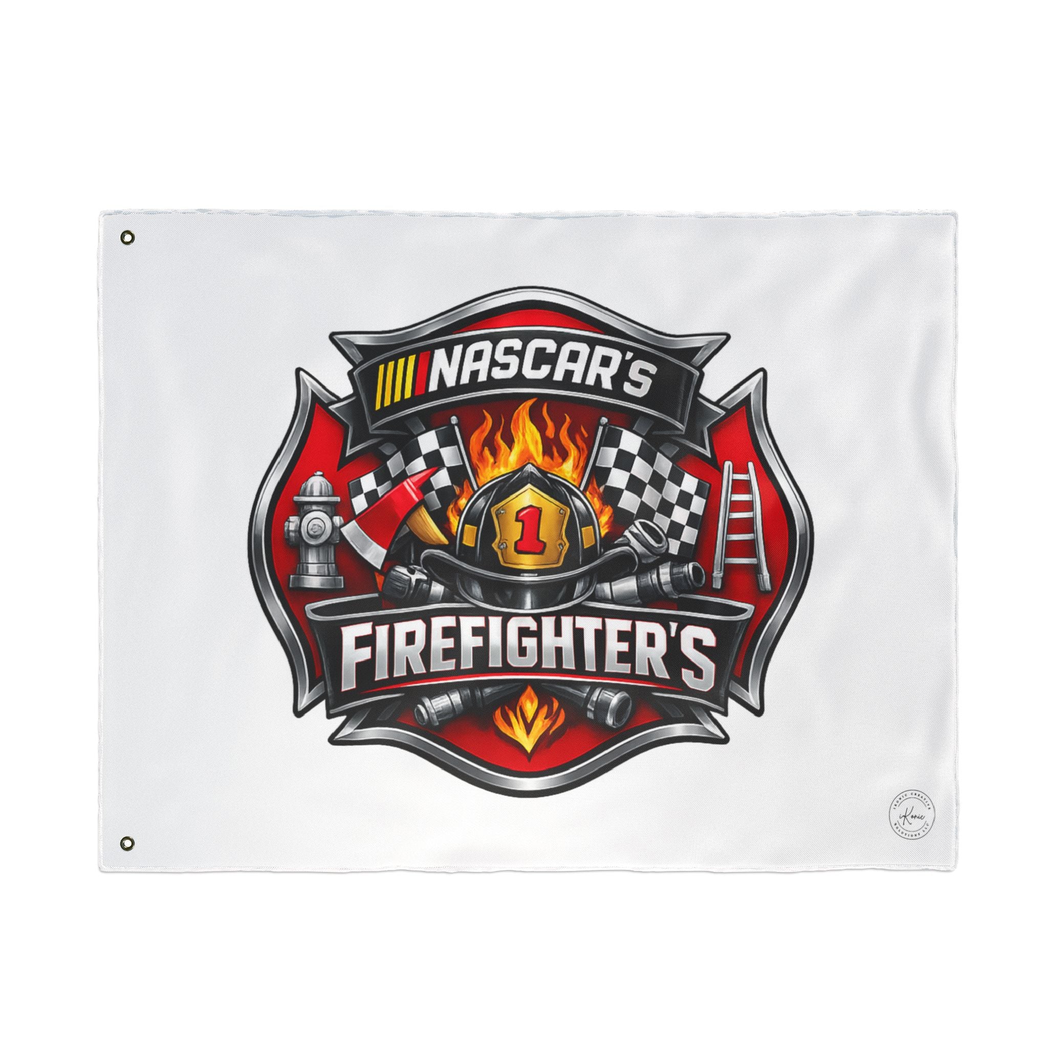 Firefighter Double Sided Flag