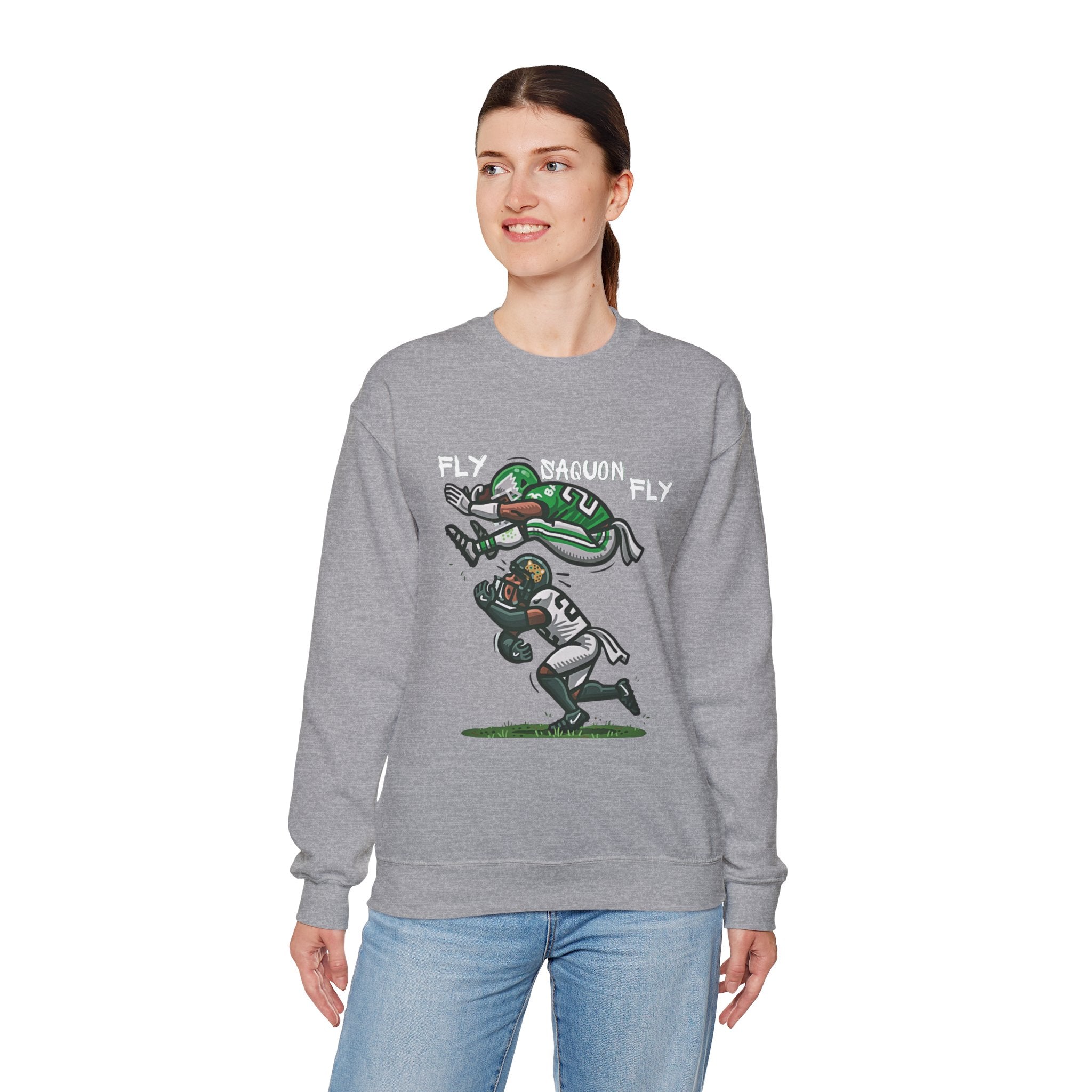 Unisex Fly Saquon Fly Crewneck Sweatshirt