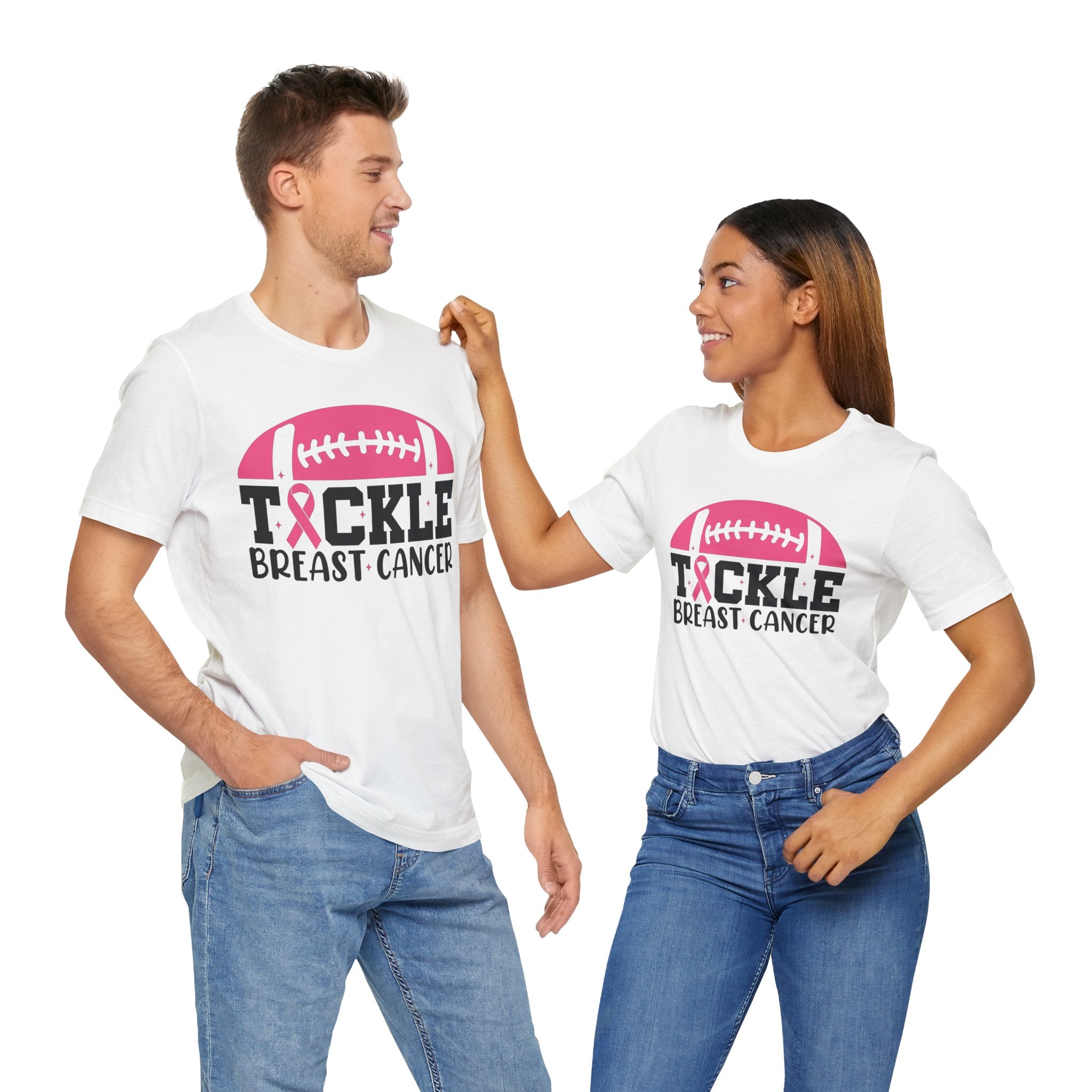 Tackle Breast Cancer Unisex T-shirt