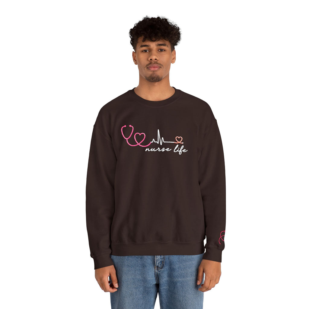 Nurse Life Unisex Crewneck Sweatshirt