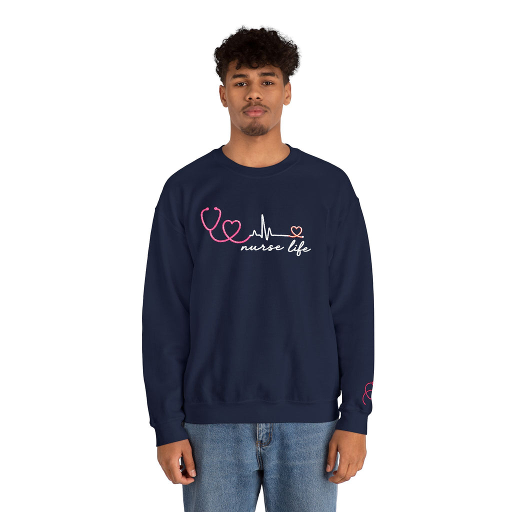 Nurse Life Unisex Crewneck Sweatshirt