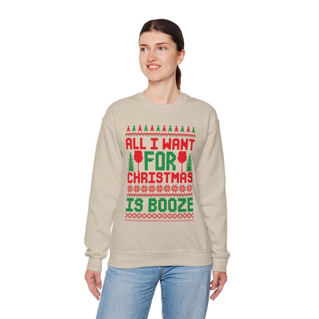 Booze Unisex Sweatshirt