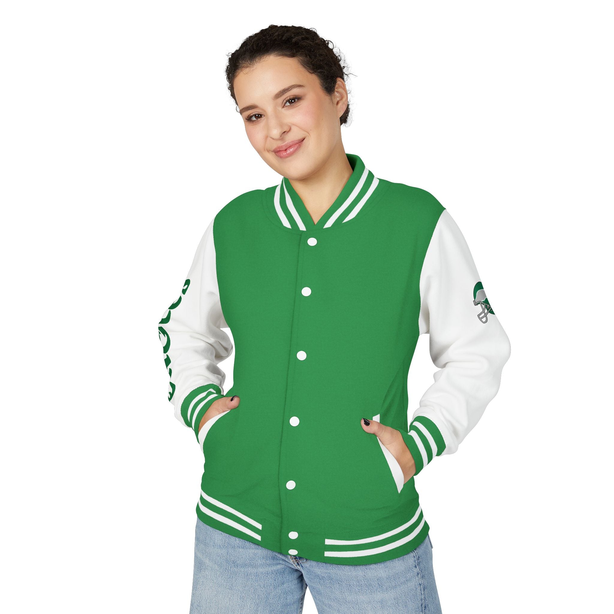 Retro Eagles Unisex Letterman Jacket