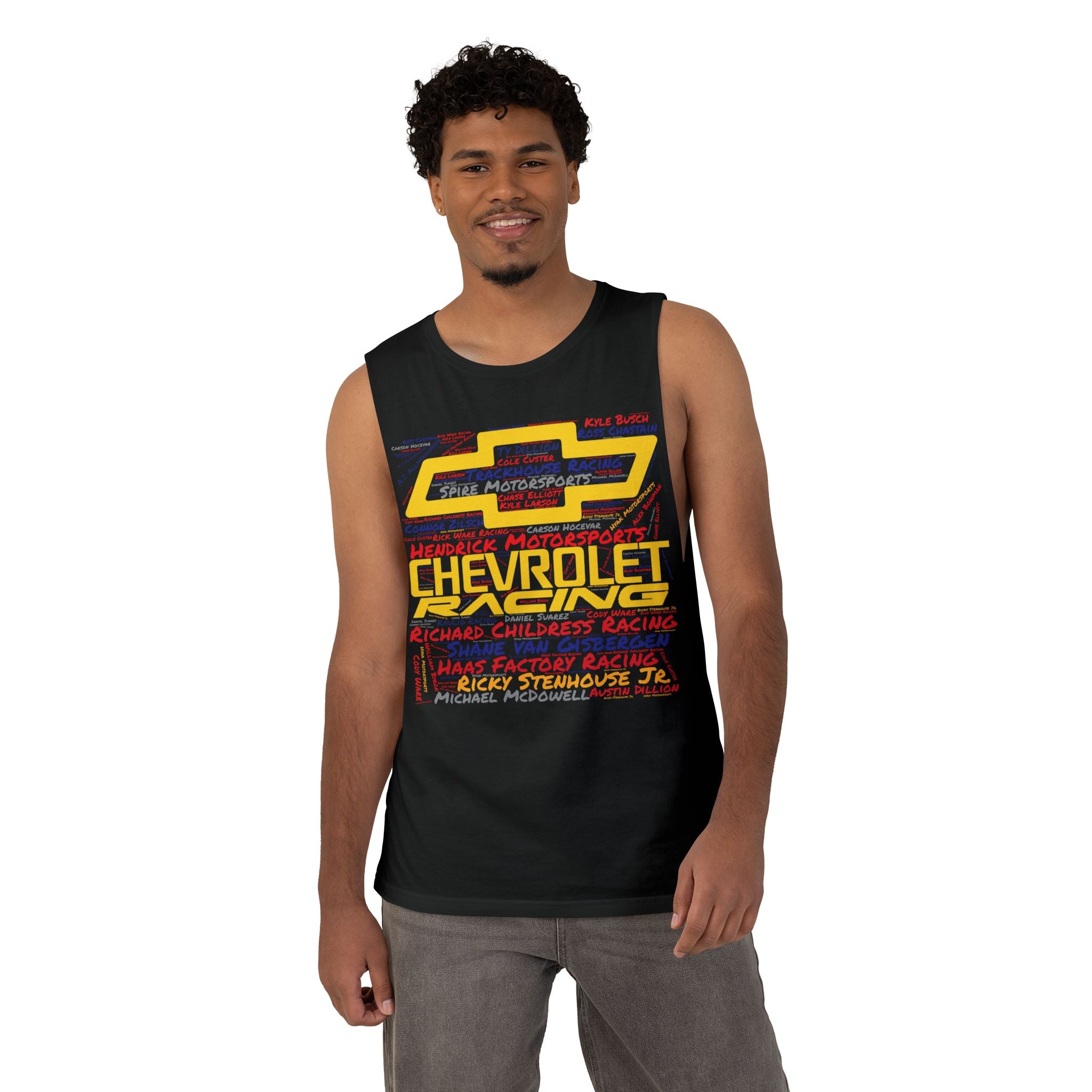 Chevy Racing Unisex Cut-Off Tank