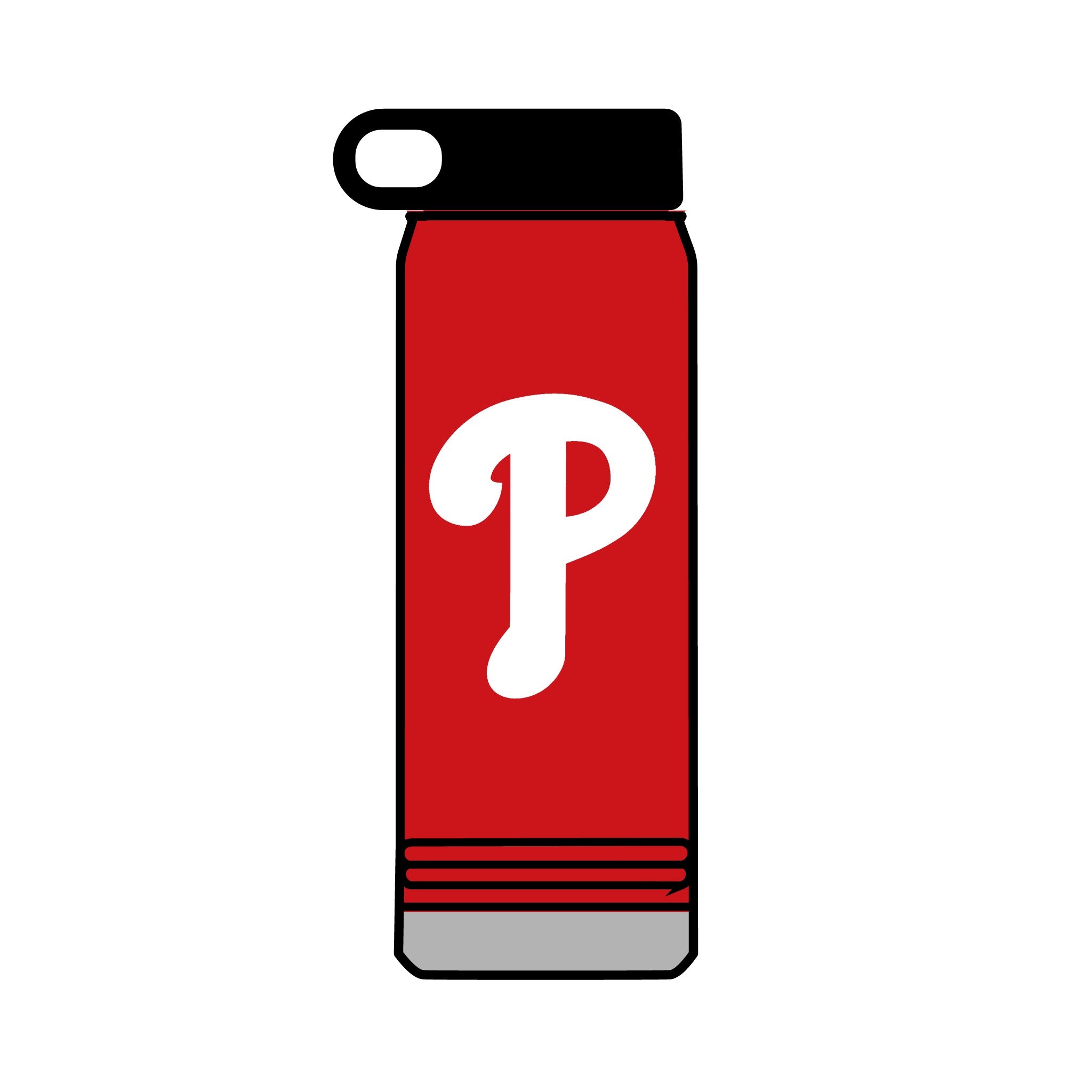 Phillies Water Bottle, 32oz
