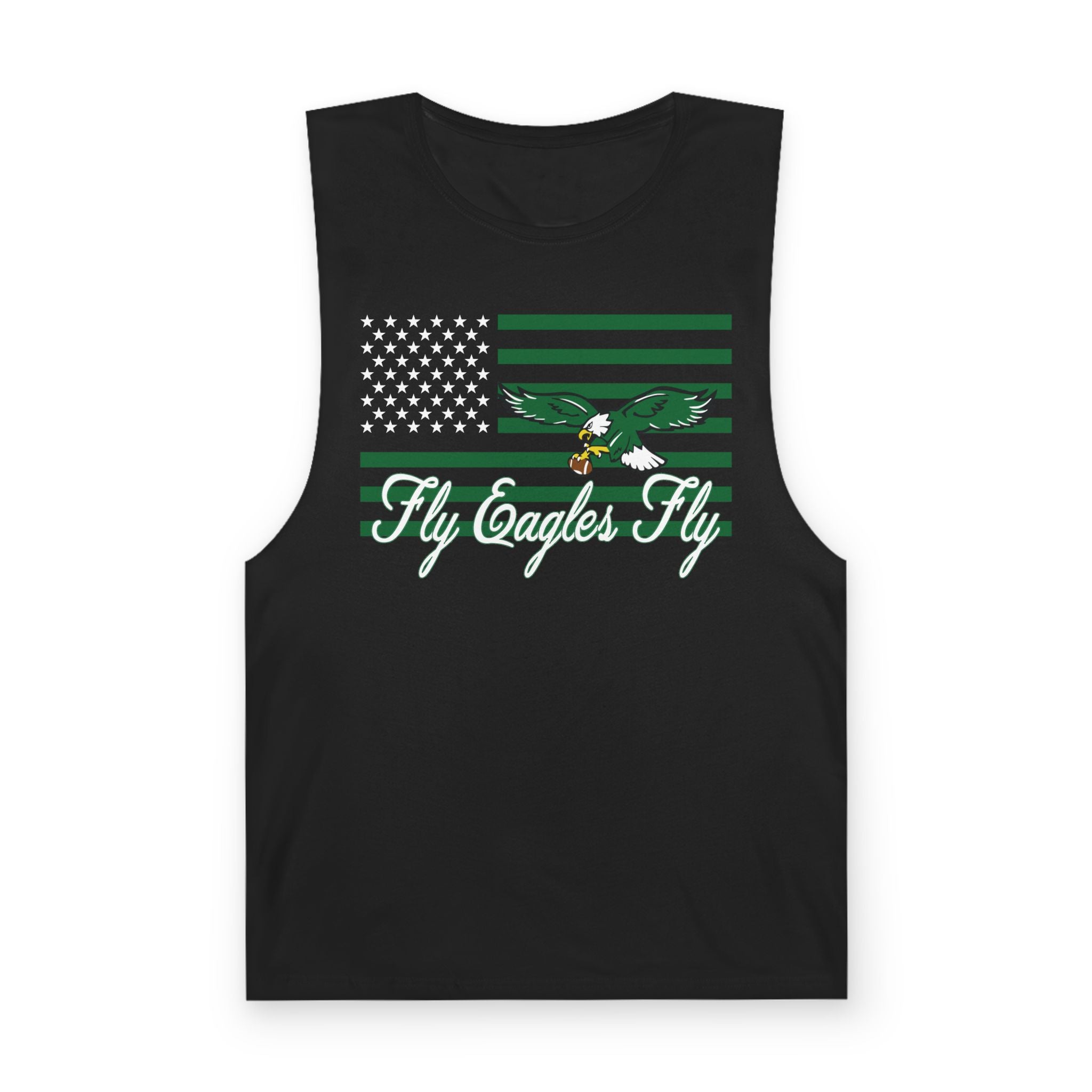 Fly Eagles Fly Flag Unisex Cut-Off Tank
