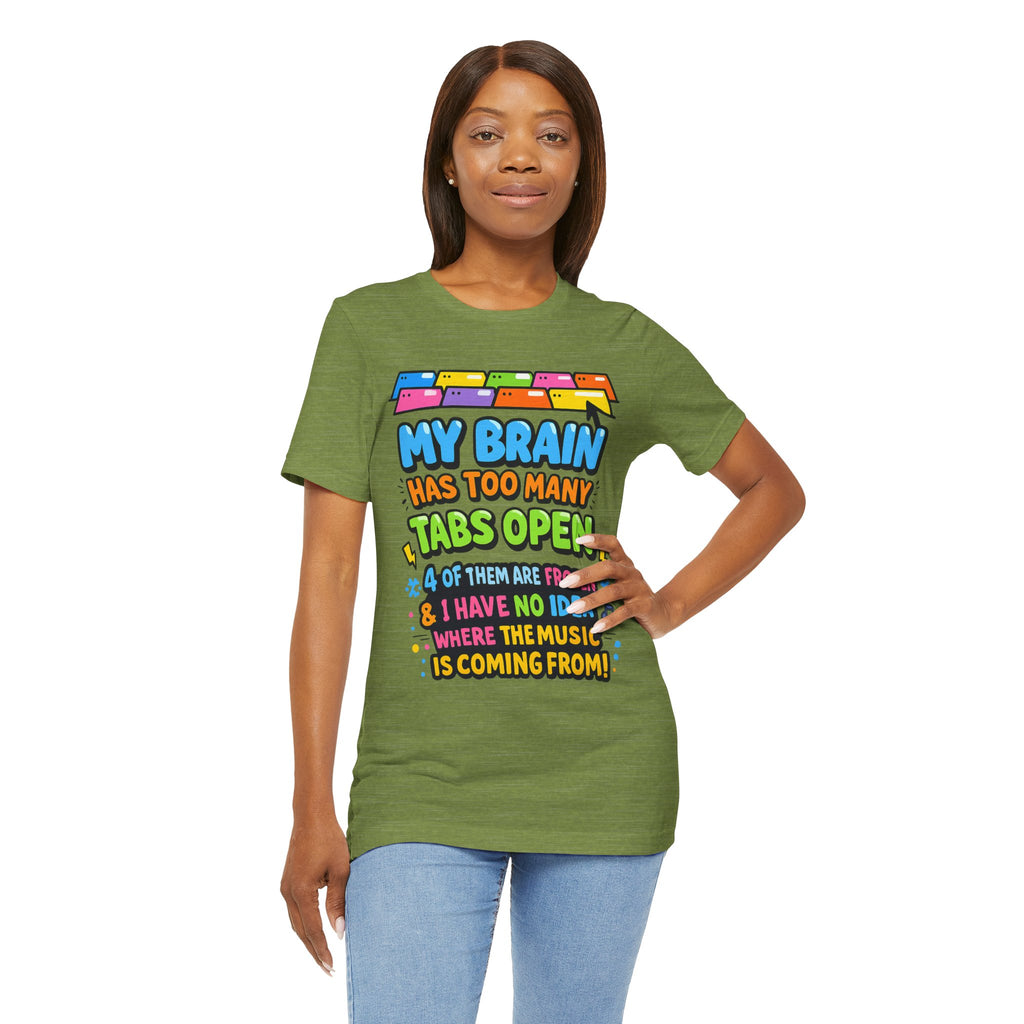 Open Tab Unisex Short Sleeve Tee