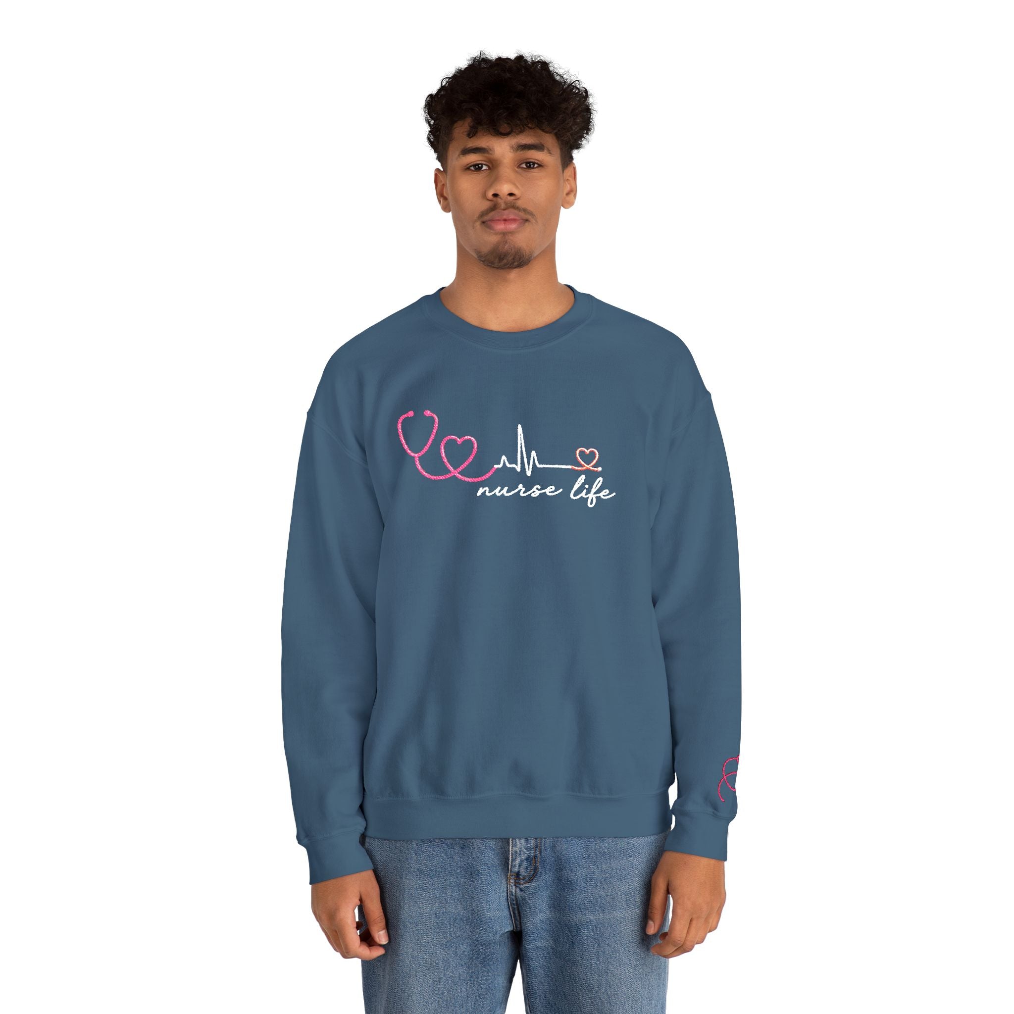 Nurse Life Unisex Crewneck Sweatshirt
